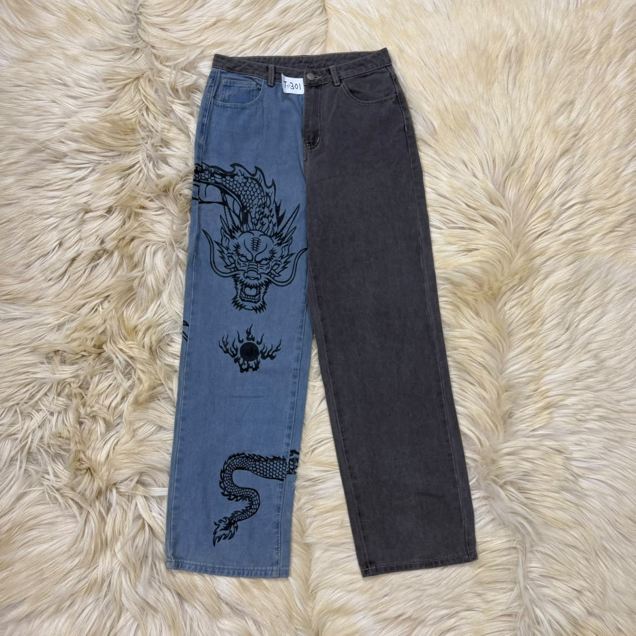 Denim Jeans With Character