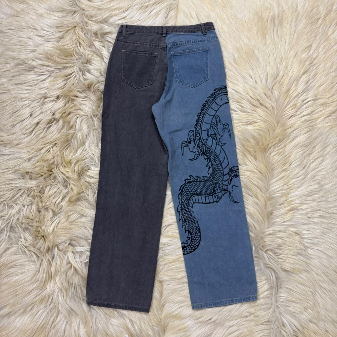 Denim Jeans With Character
