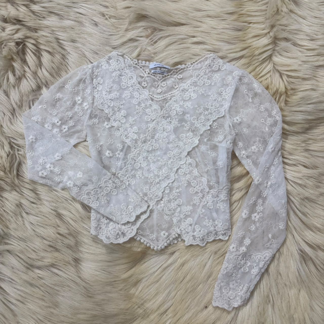 Perfect White Lace Top