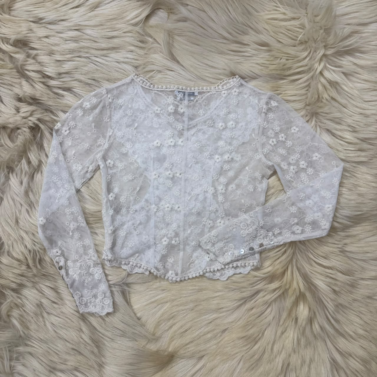 Perfect White Lace Top
