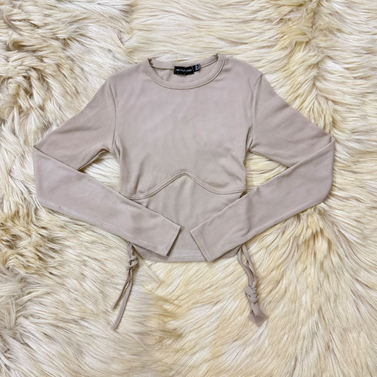 The Minimal Beige Top