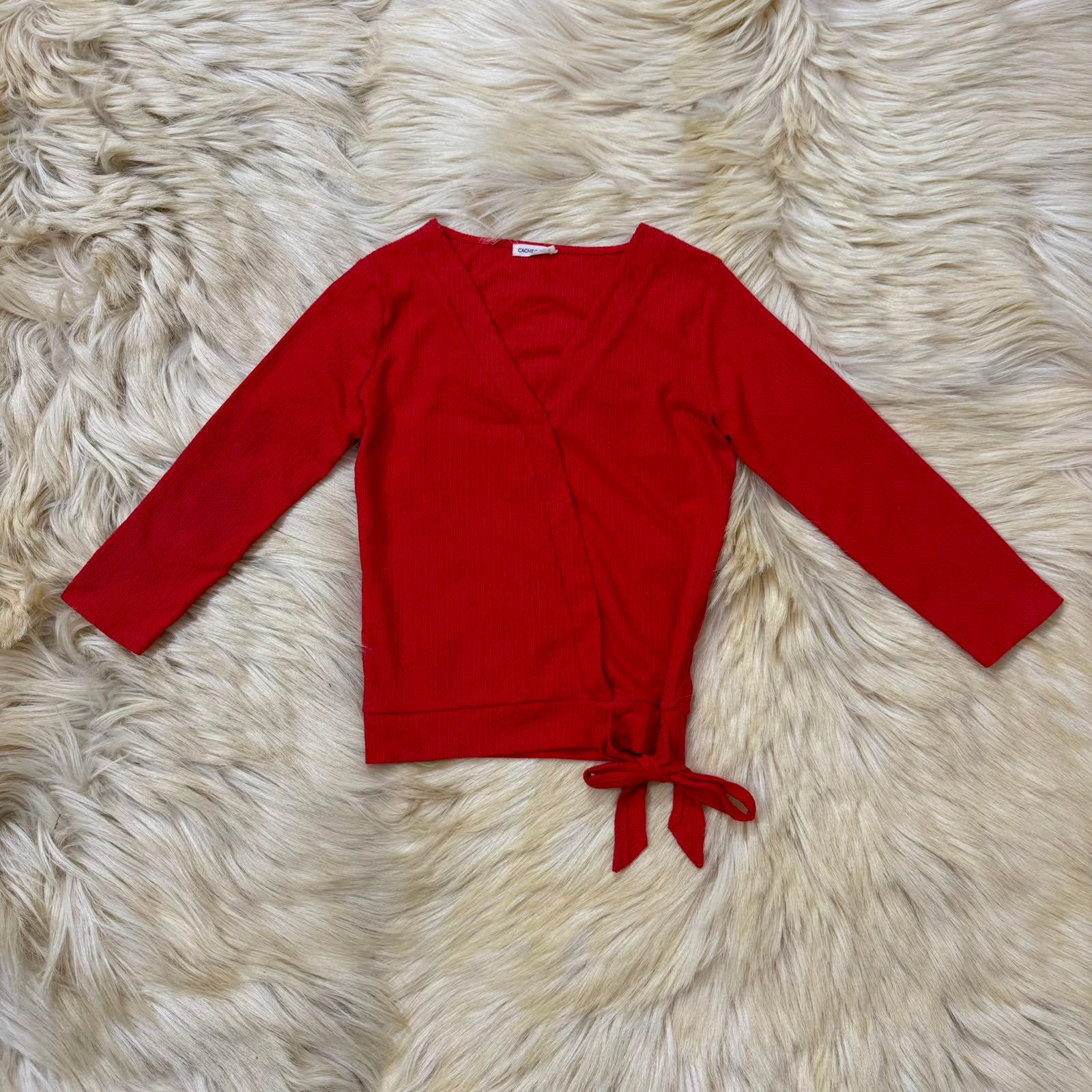 Causal Cherry Red Top