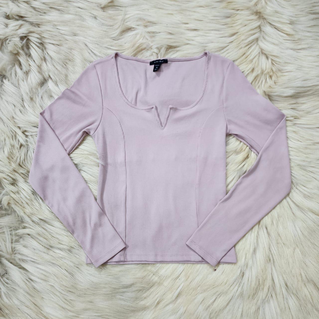 Pastel Ribbed Top