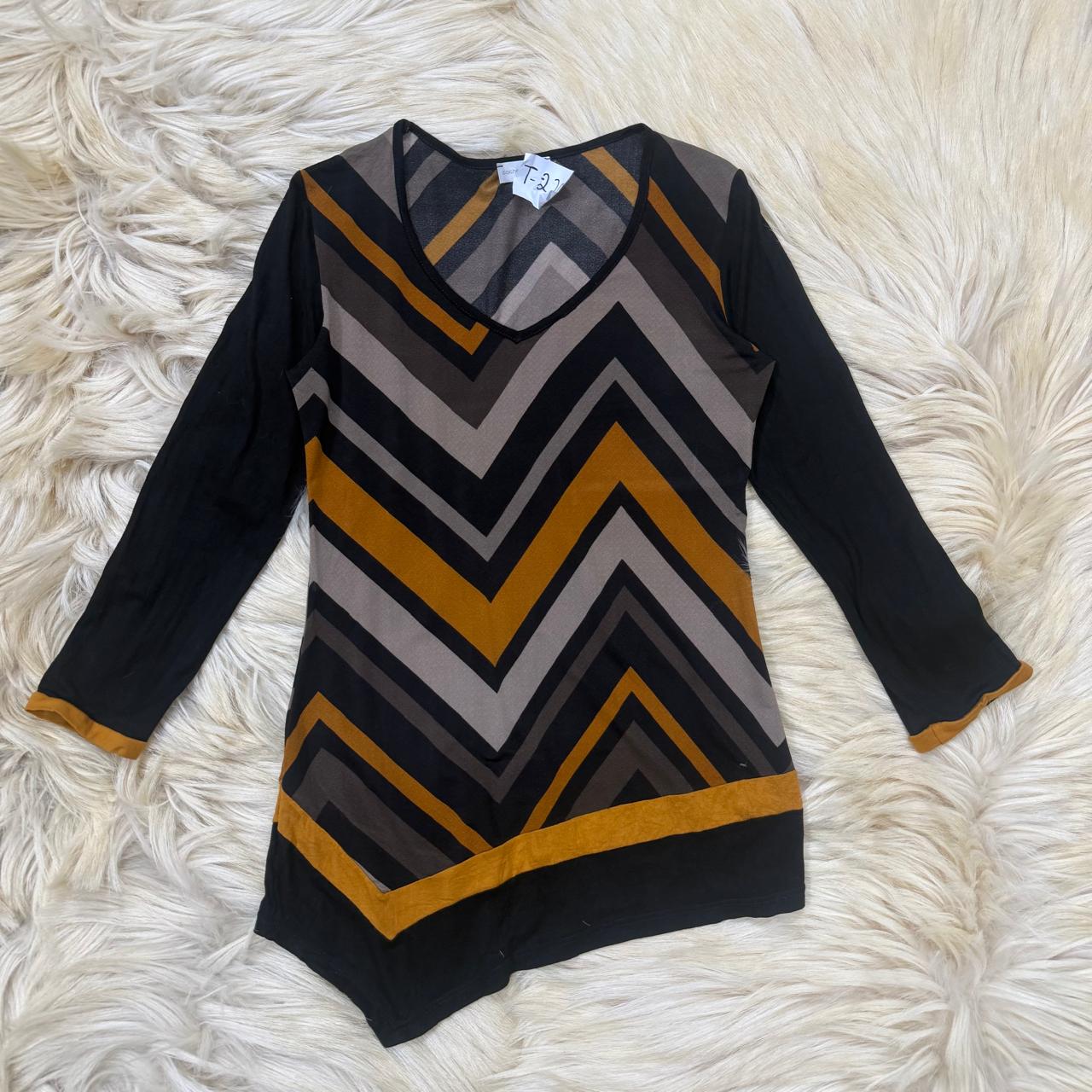 The Zigzag Oversized Top