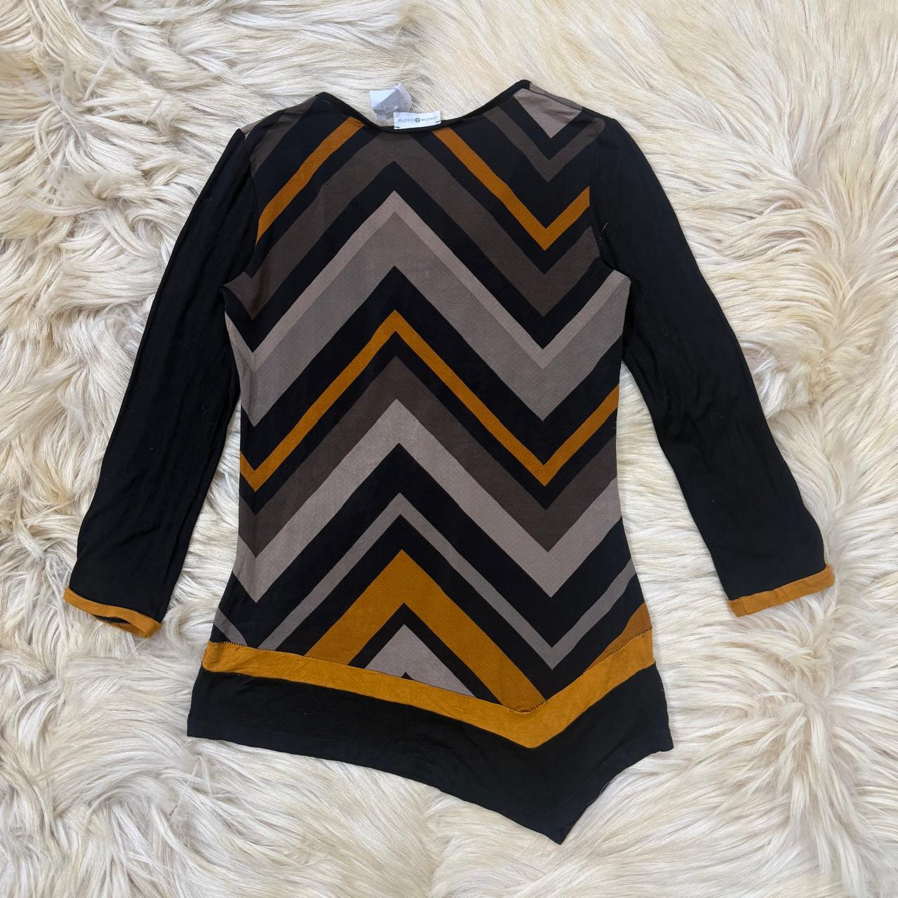 The Zigzag Oversized Top