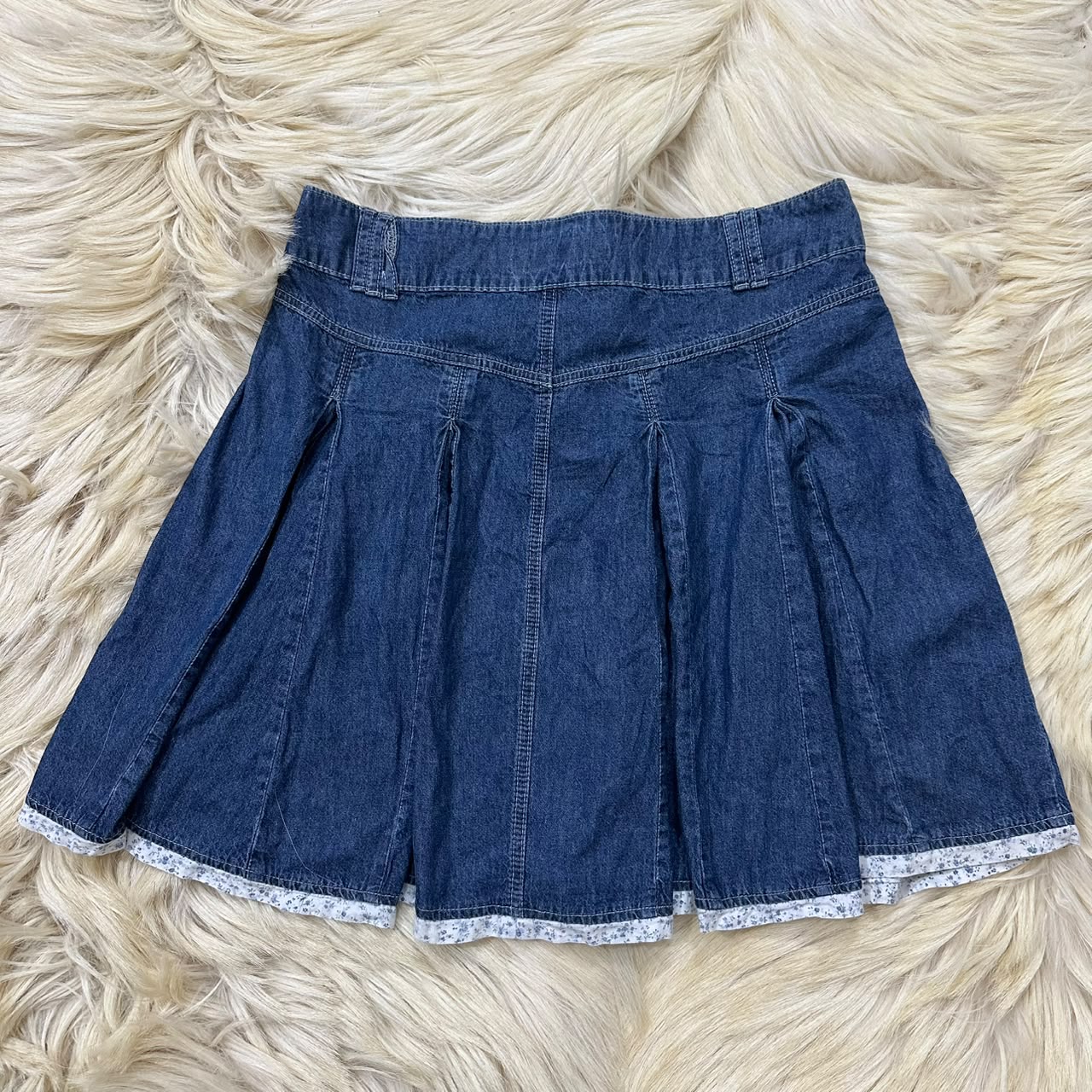 Pleated Mini Skirt