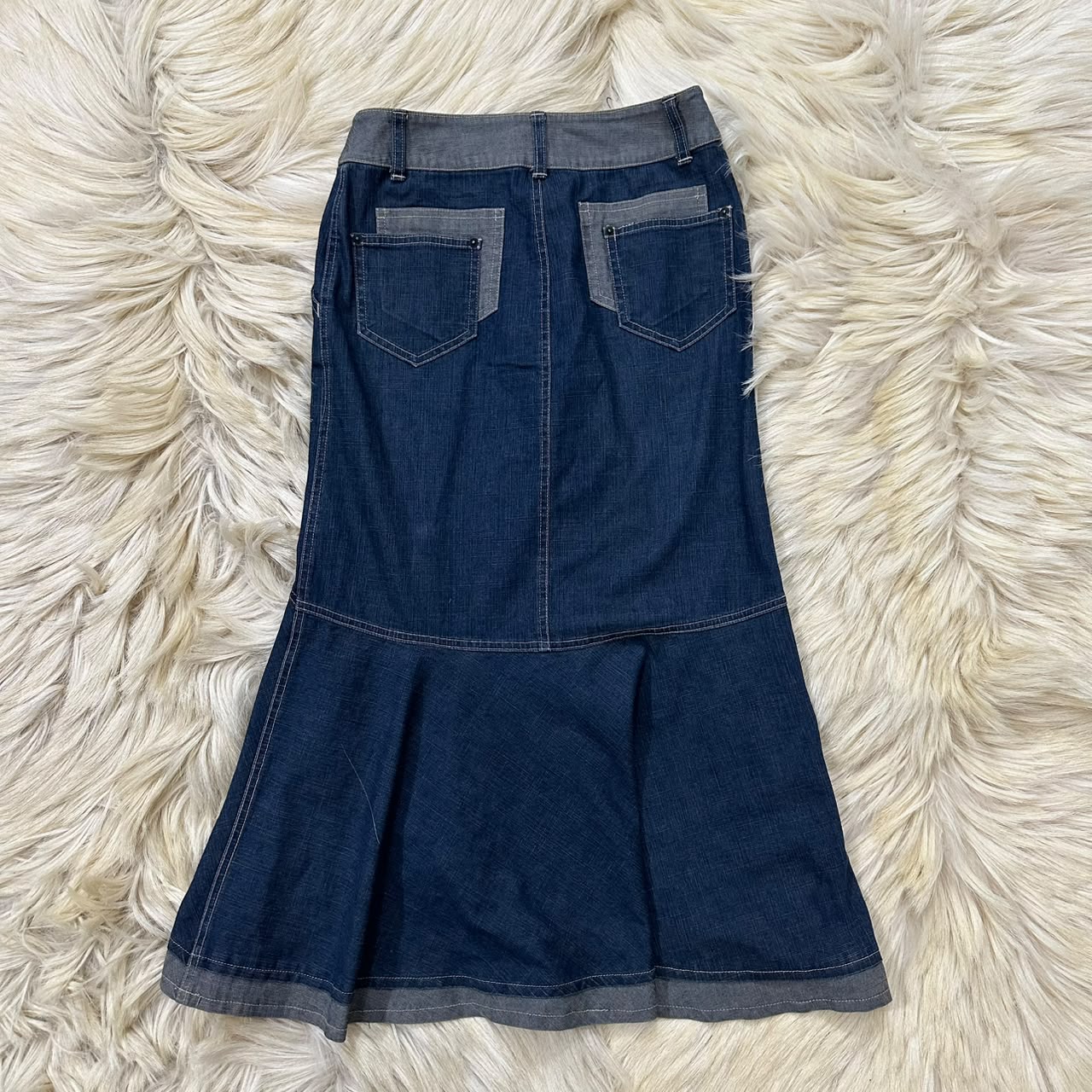 Perfect Fish Tail Denim Skirt