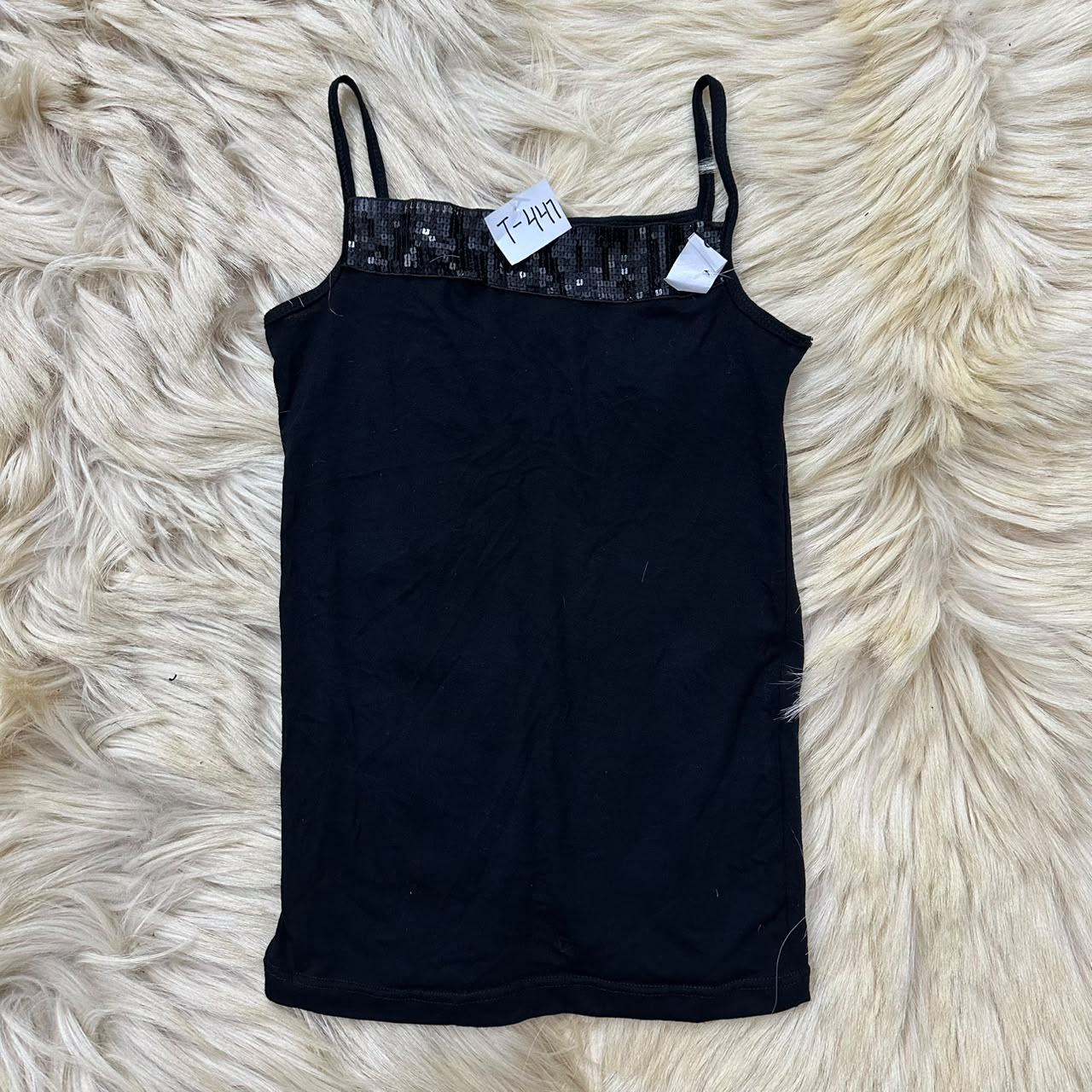 The Statement Black Cami Top