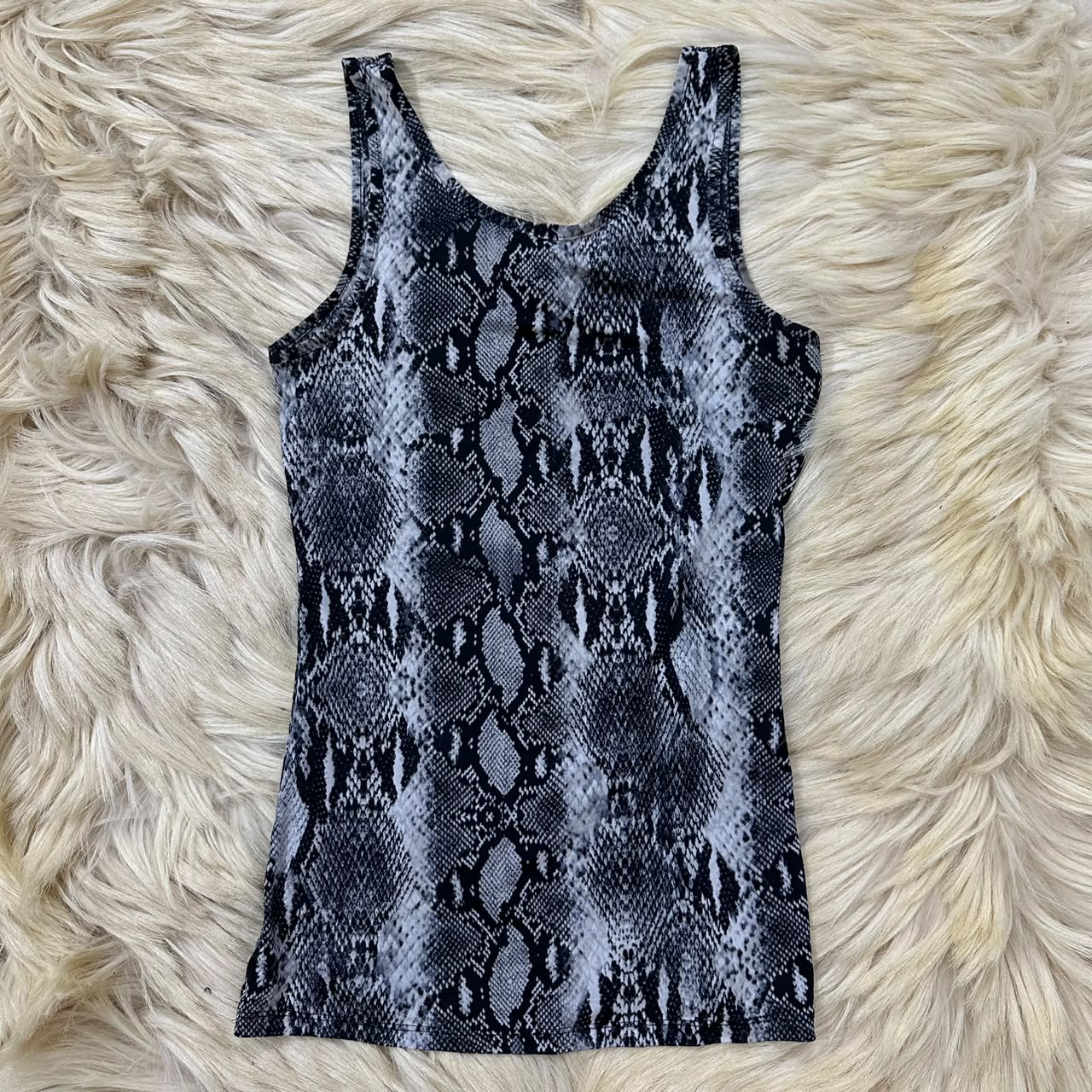 Snake Print Tank Top