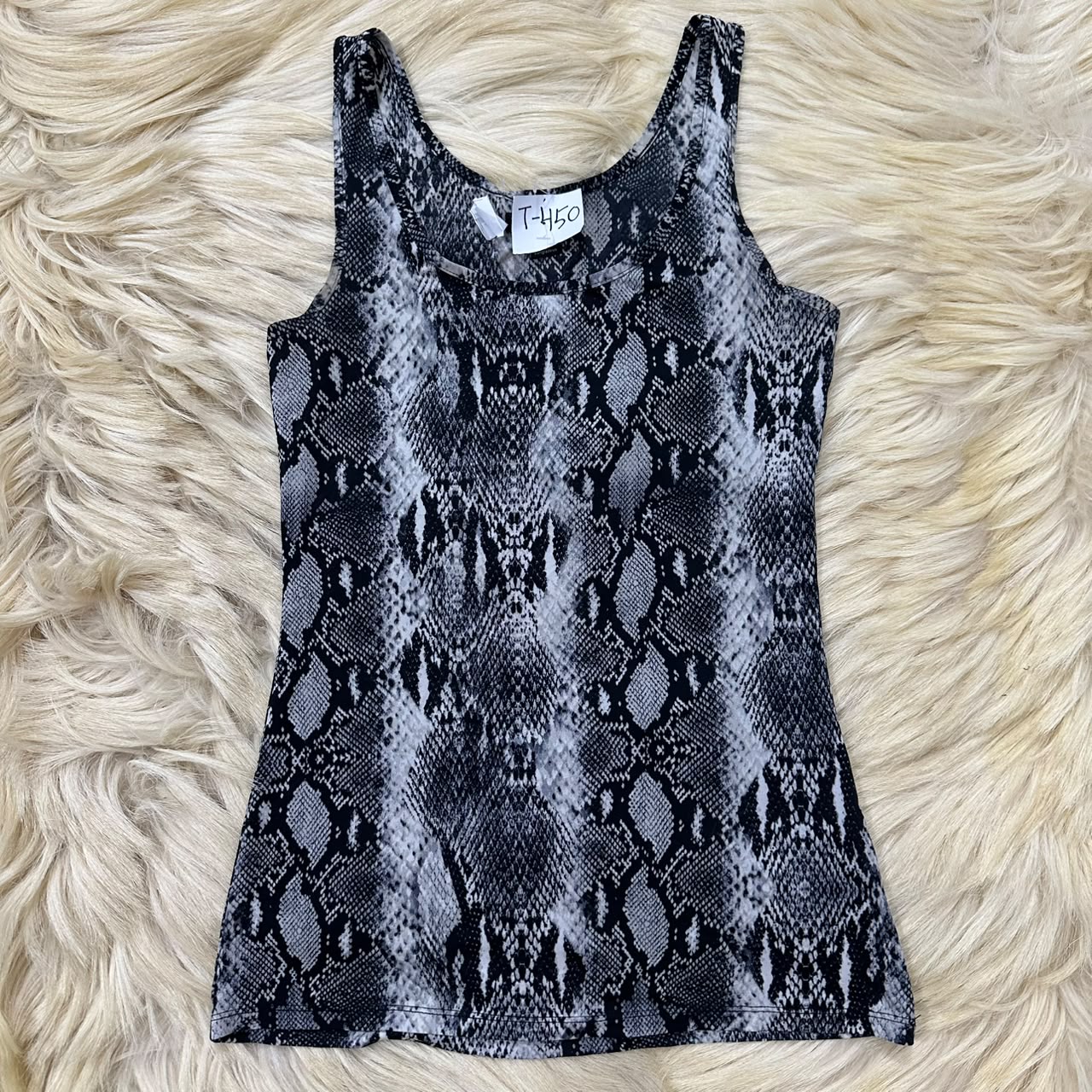 Snake Print Tank Top