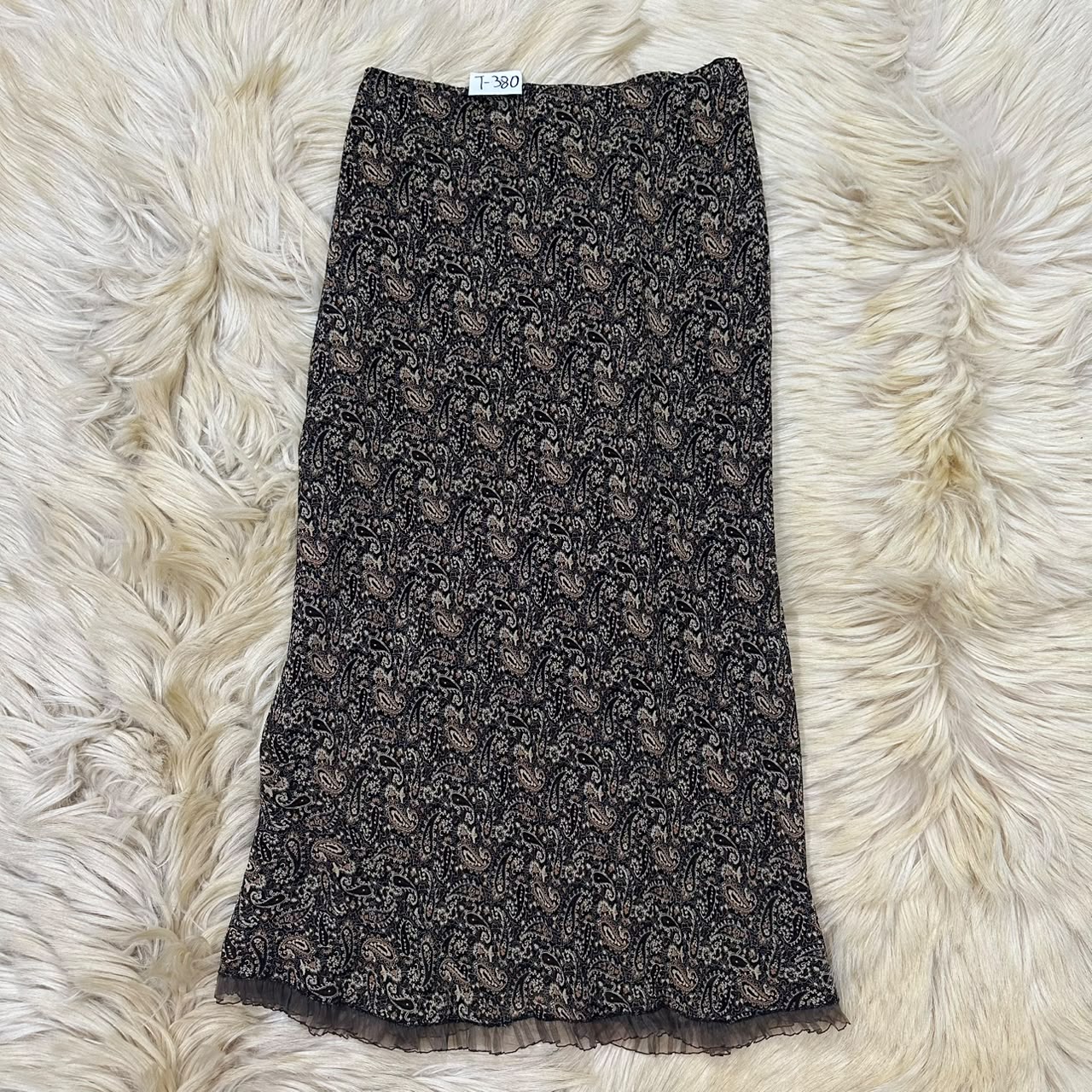 Floral Soft Flow Maxi Skirt