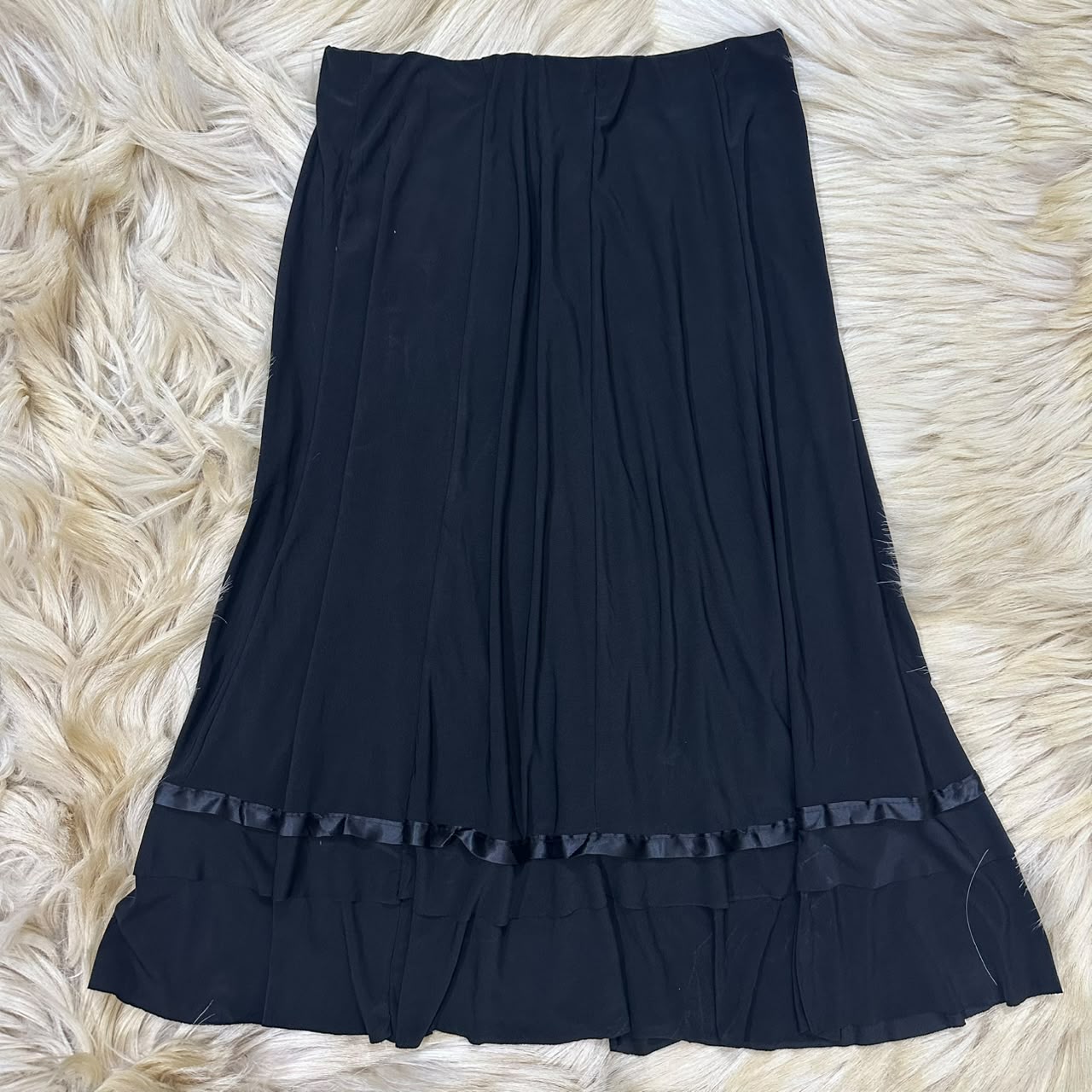 Perfect Black Long Skirt