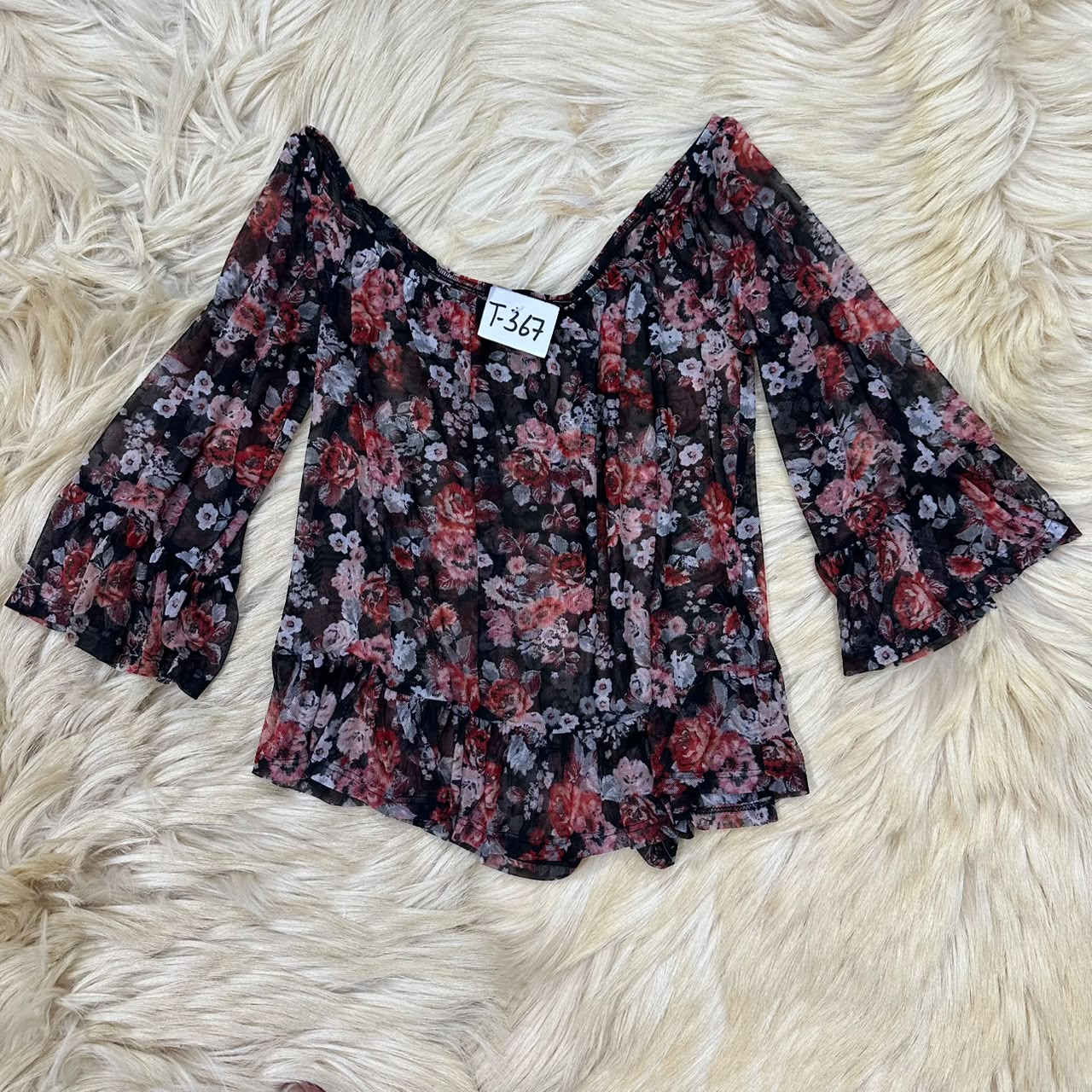 The Floral Off shoulder Top
