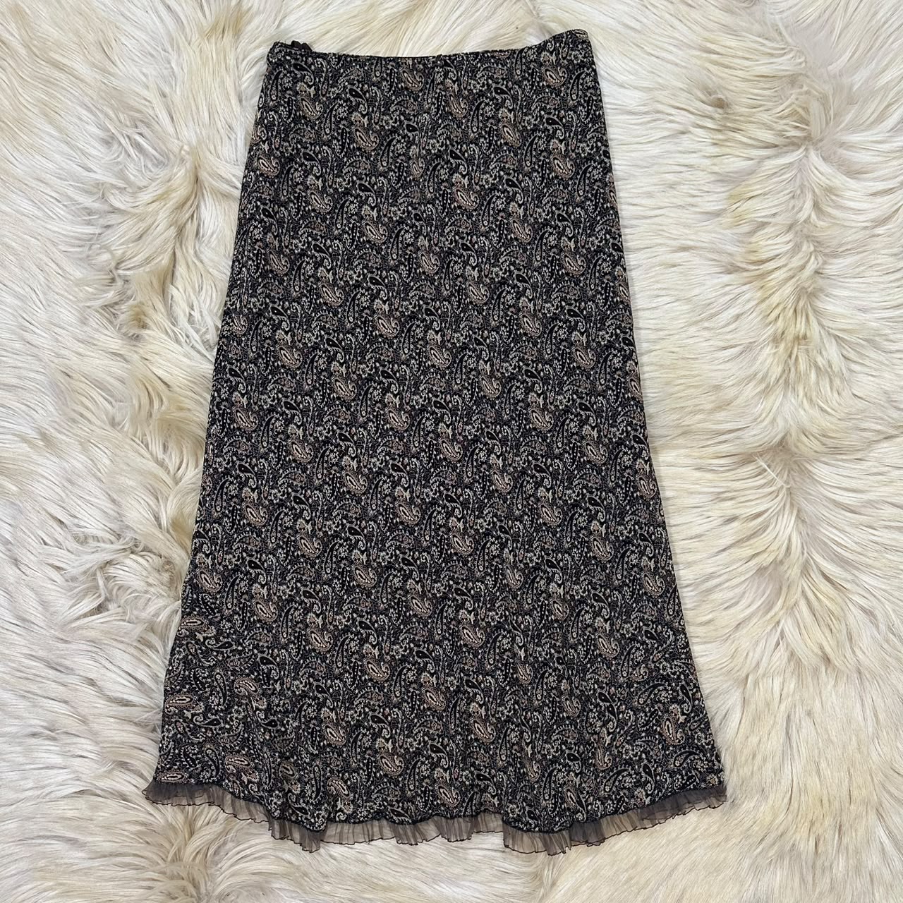 Floral Soft Flow Maxi Skirt