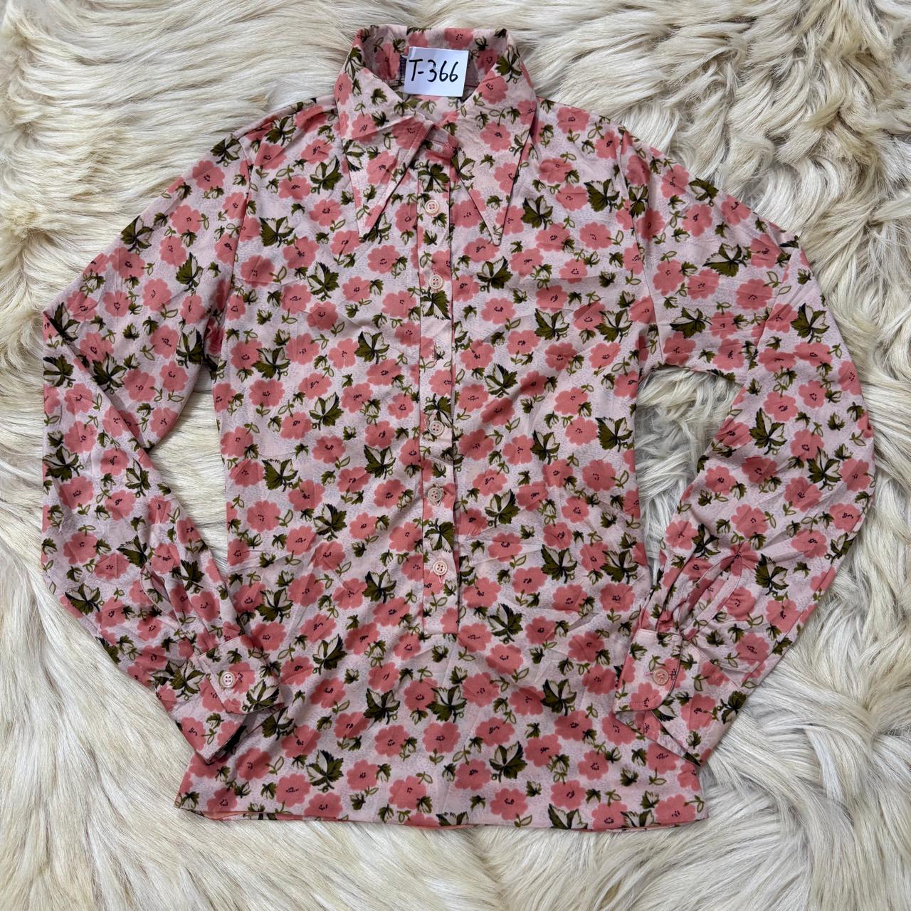 Luxury Floral Button Down Shirt