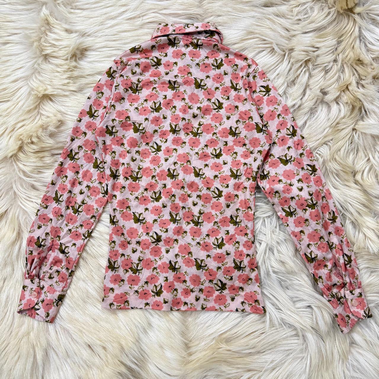 Luxury Floral Button Down Shirt