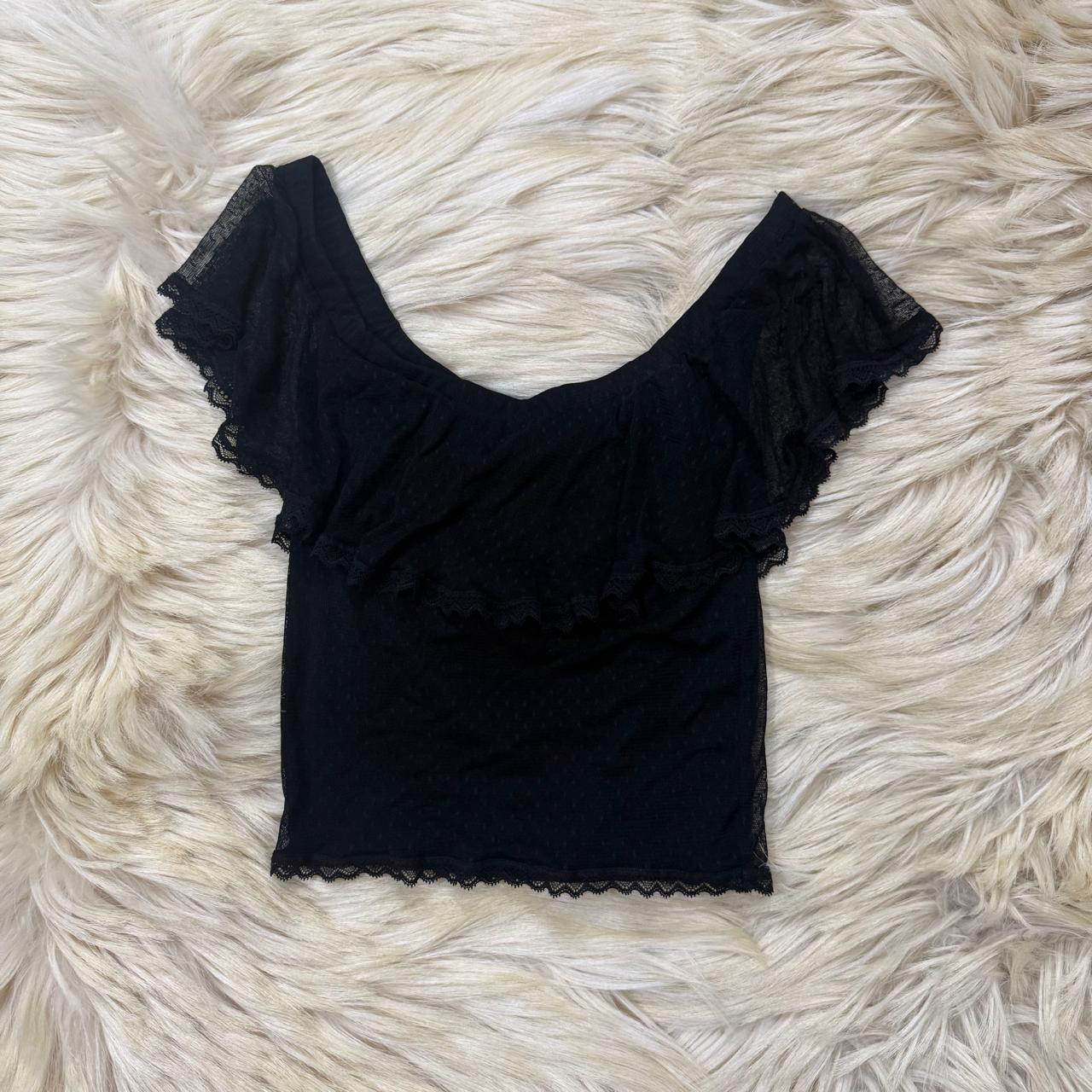 Off Shoulder Ruffle Top