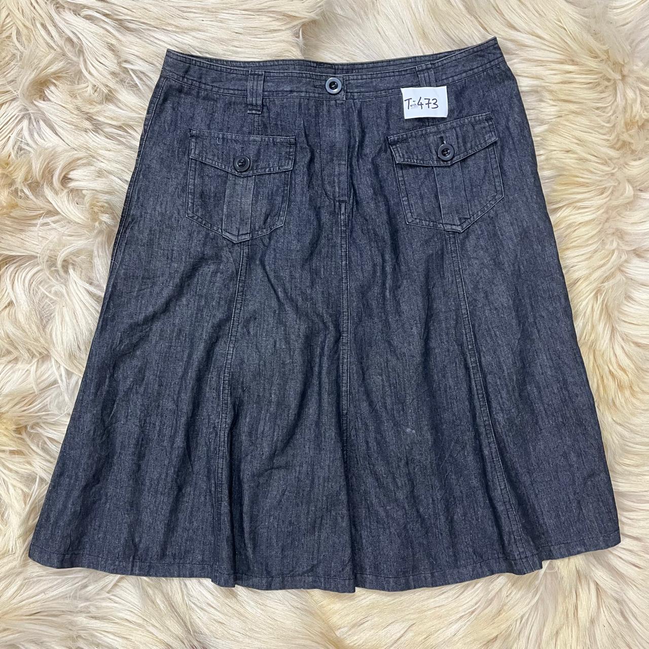 Bold Cargo Midi Skirt