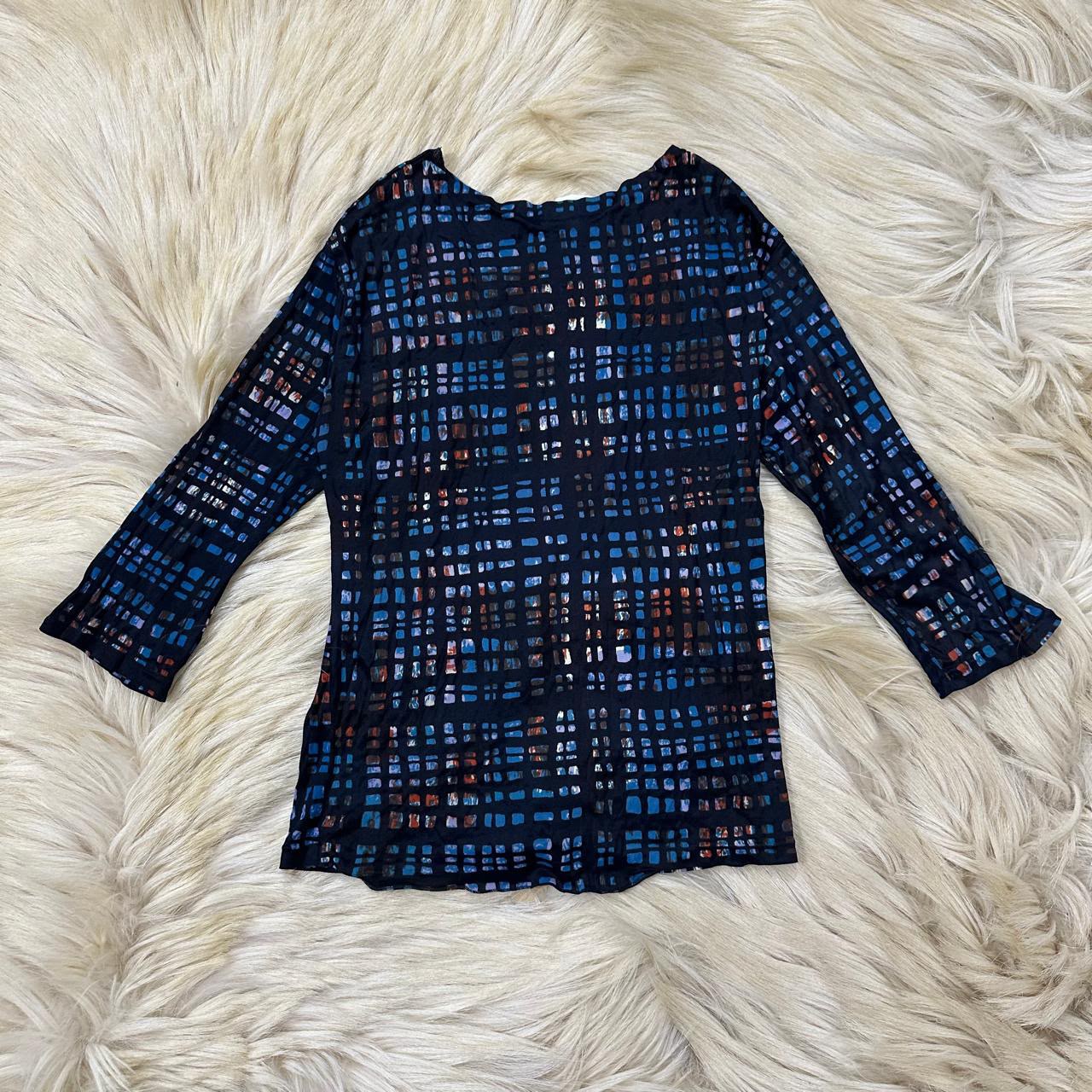 The checkered Mesh Top