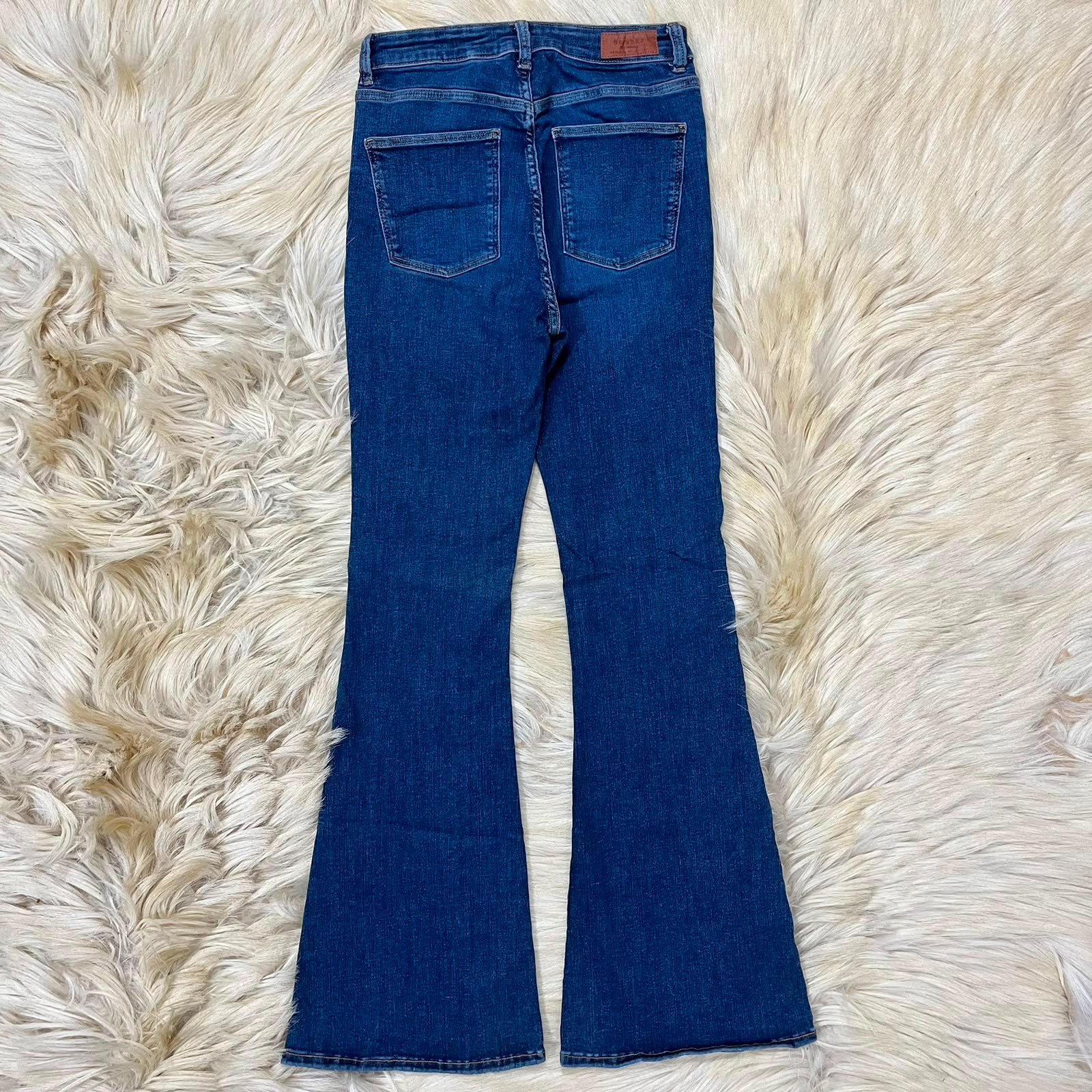 Rogue Blue Denim Flared Jeans
