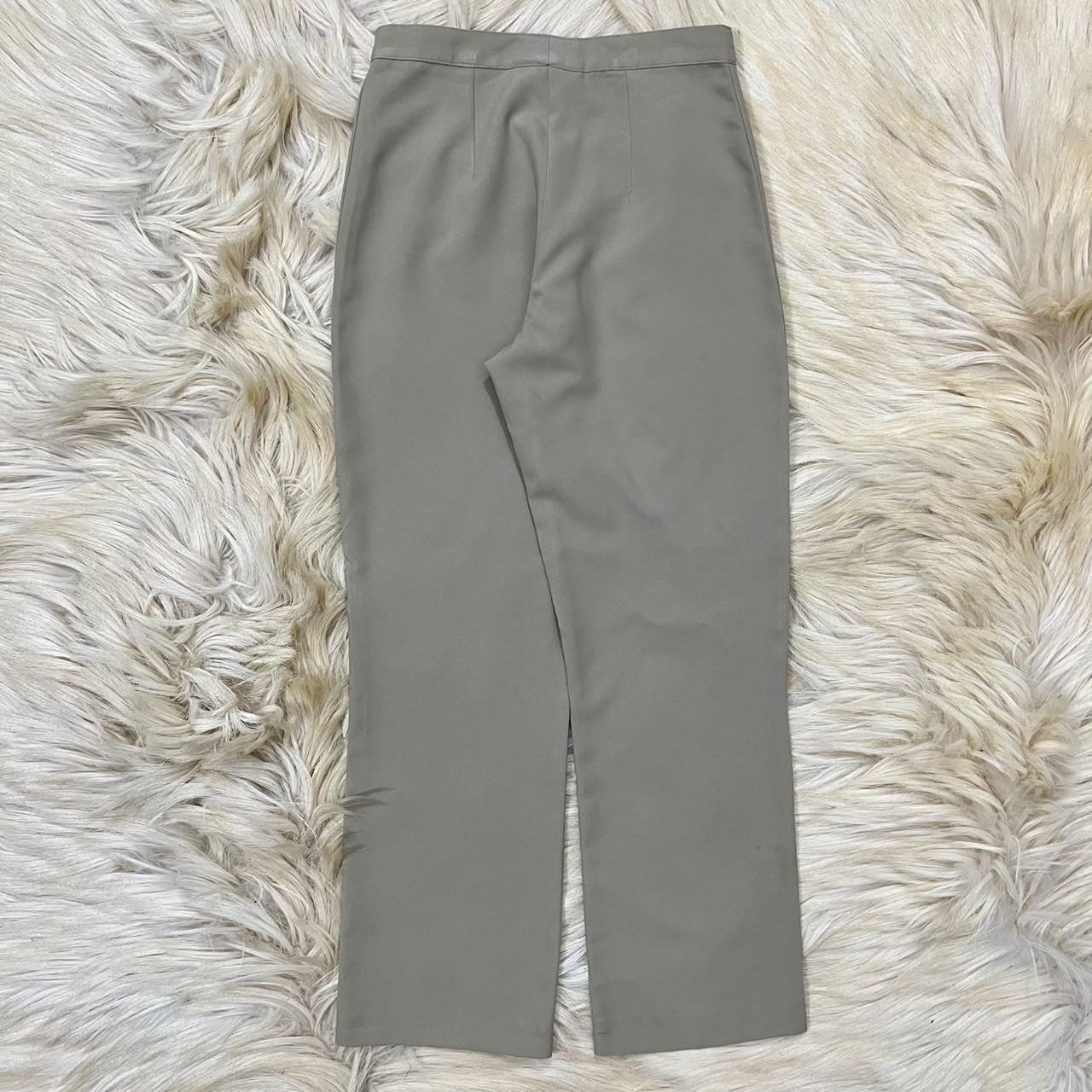 Beige Formal Pants