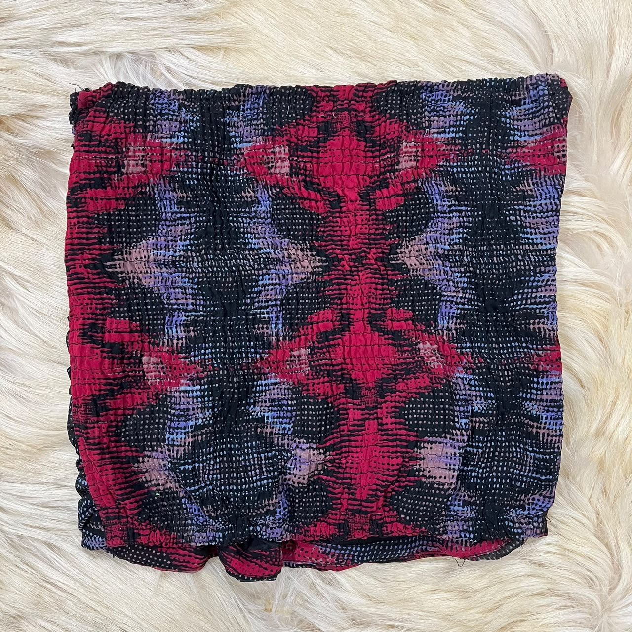 Glitch effect Corset Top