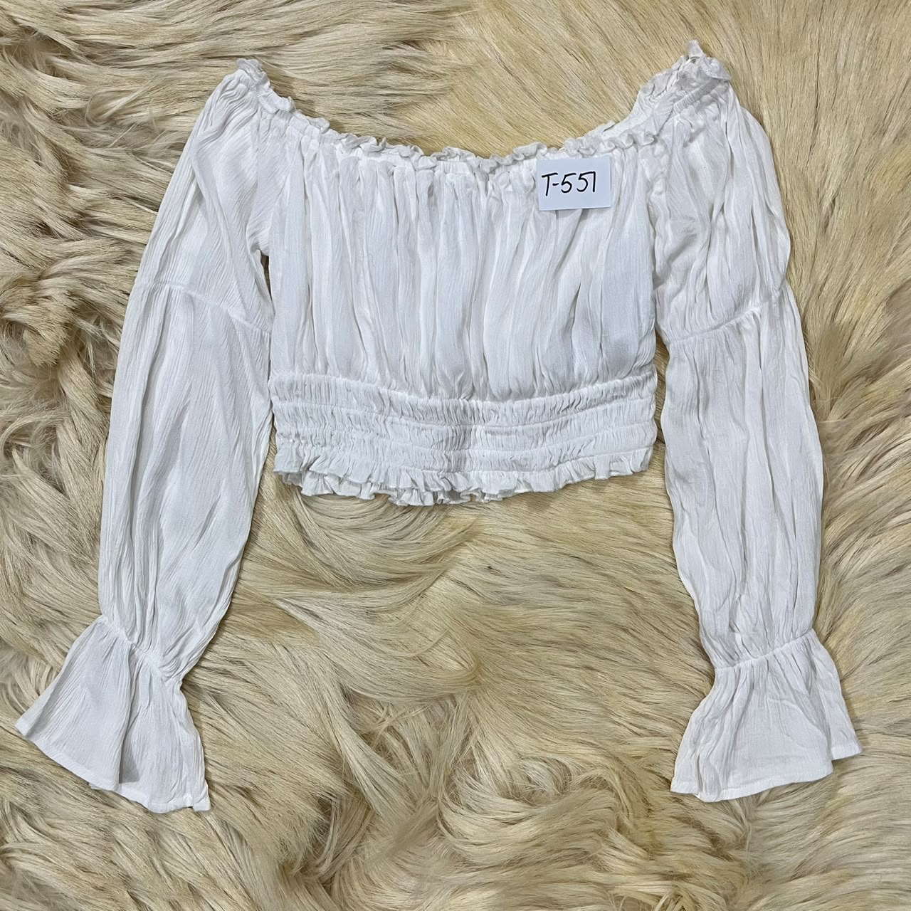 Ivory Off Shoulder Top