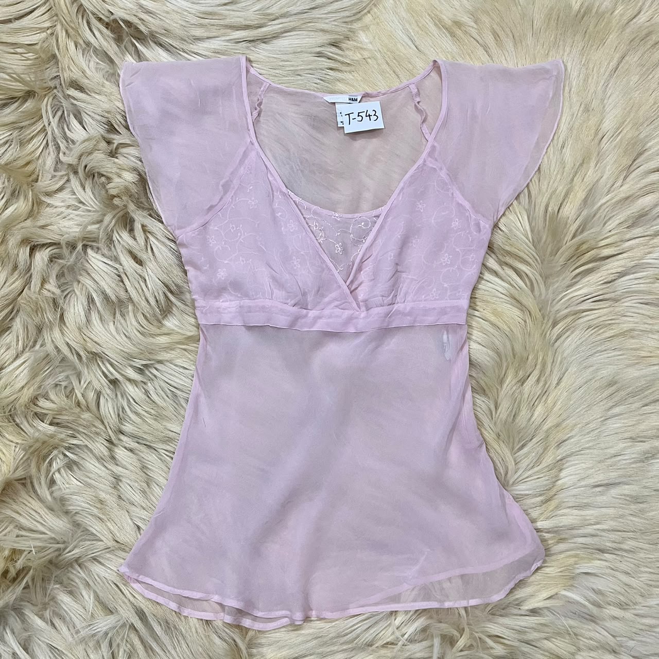 Rose Y2k Top