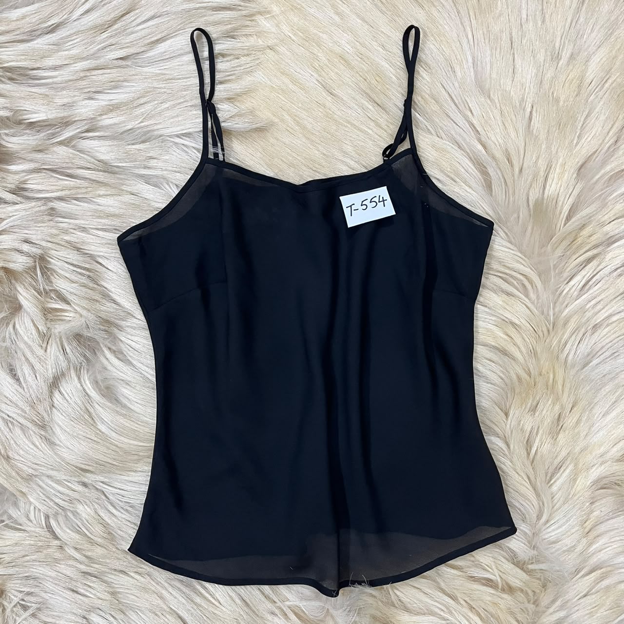 Delicate Black Cami Top