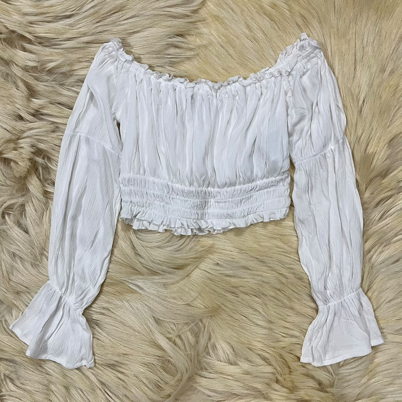 Ivory Off Shoulder Top