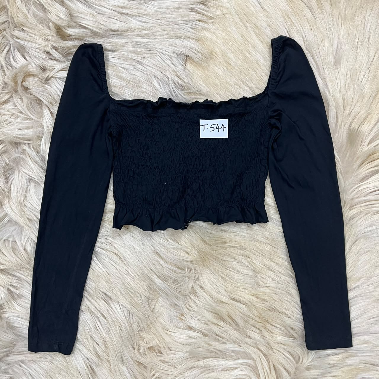 Black Off-Shoulder Top