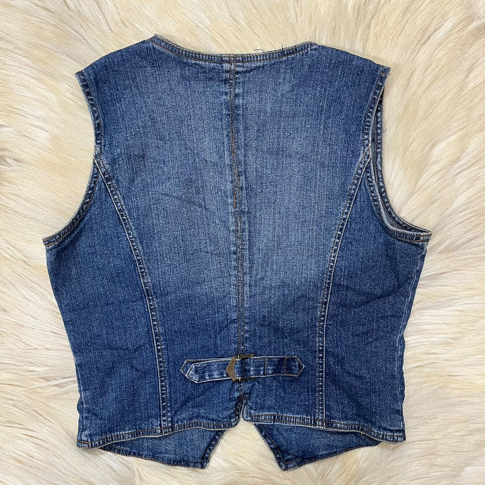 Causal Denim Waist Coat