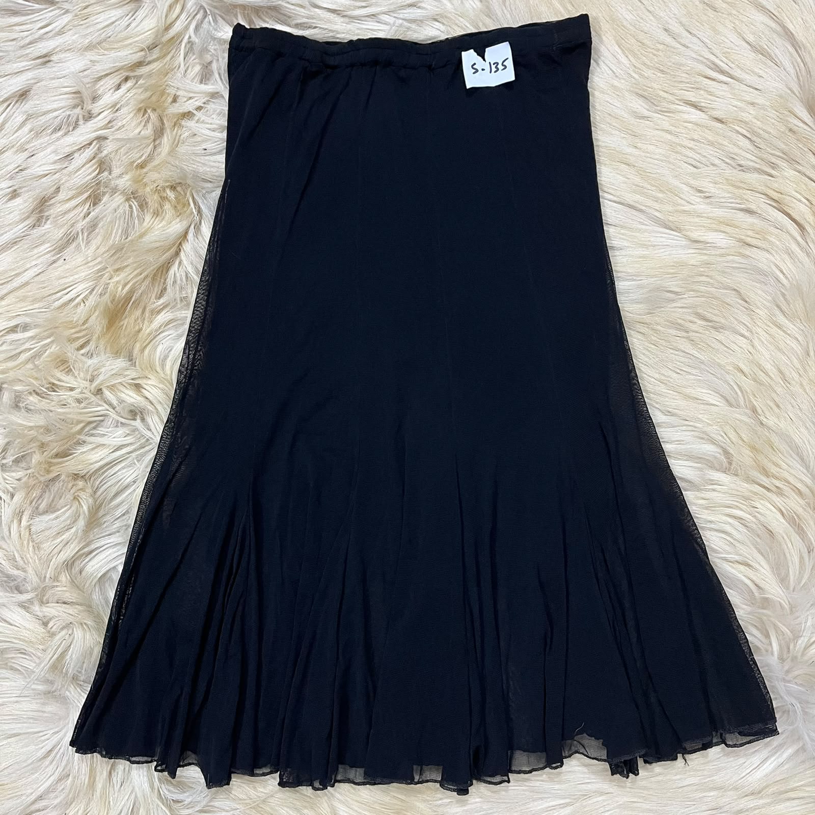 Black Slay Long Skirt