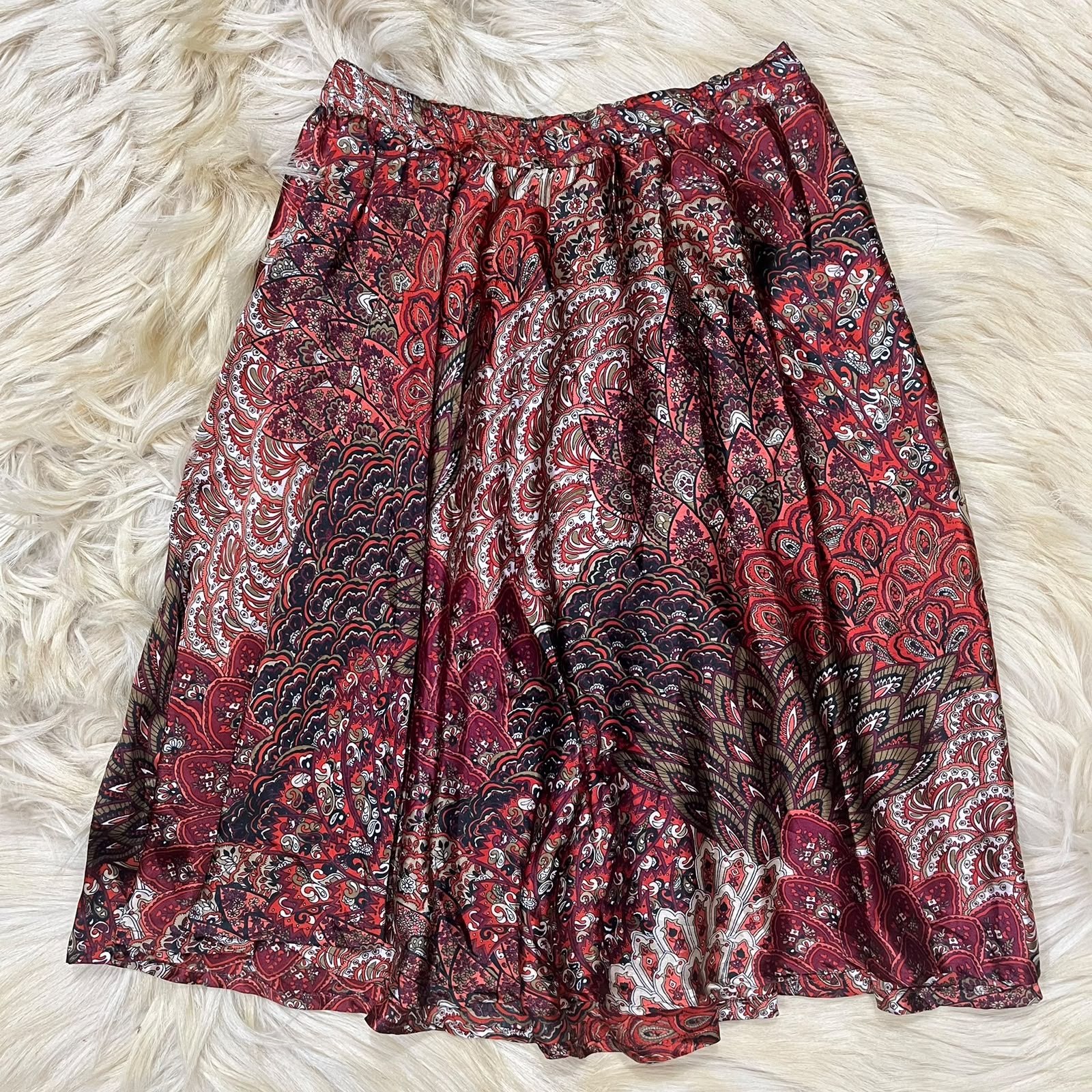 Printed Long Skirt