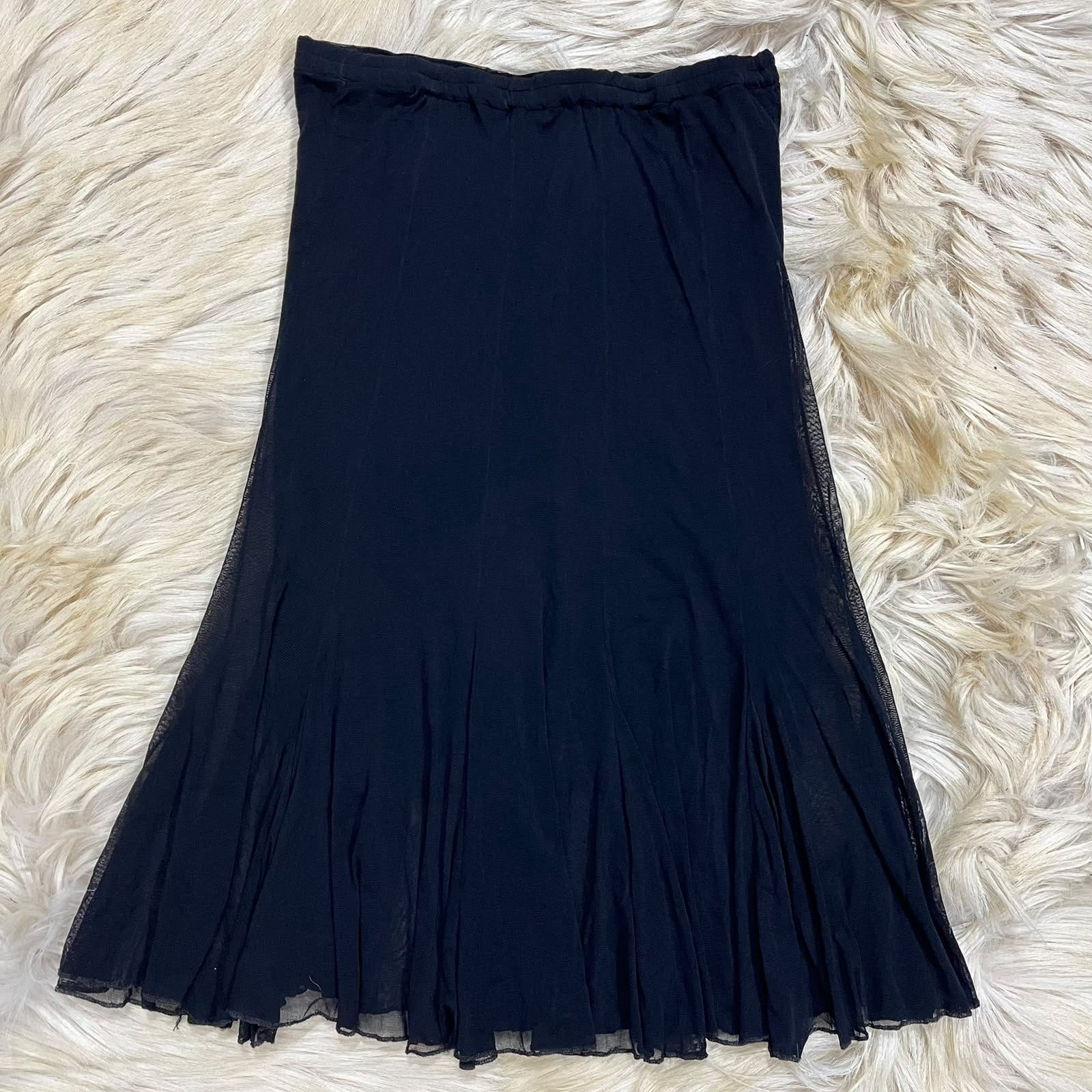 Black Slay Long Skirt