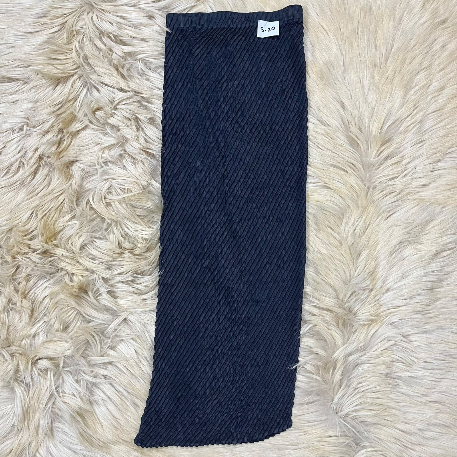 Pleated Grey Skirt