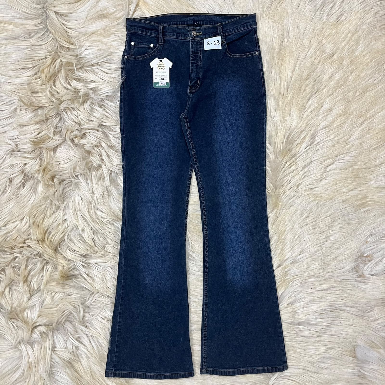 Indigo Flared Jeans