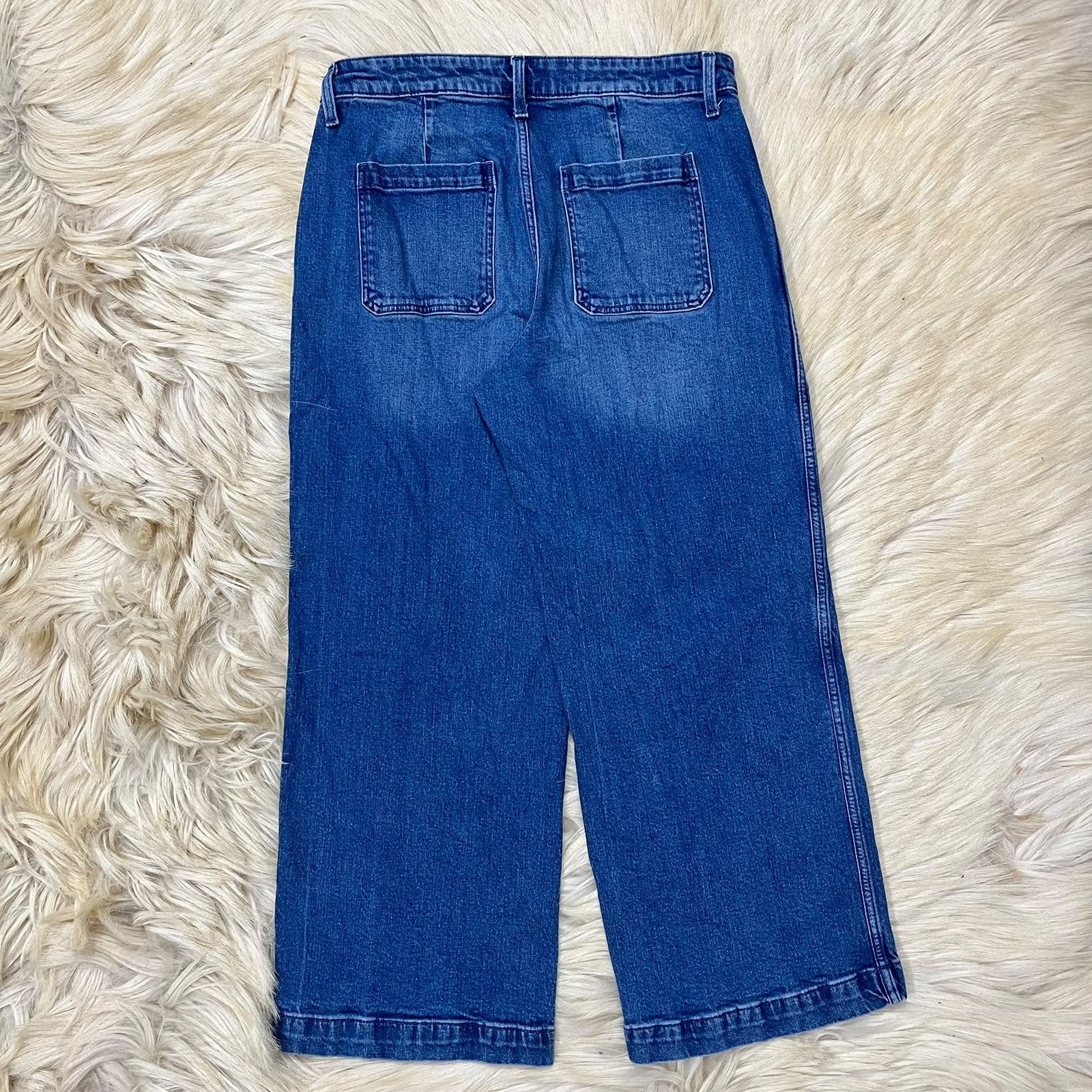 Cargo Style Baggy Denim Jeans