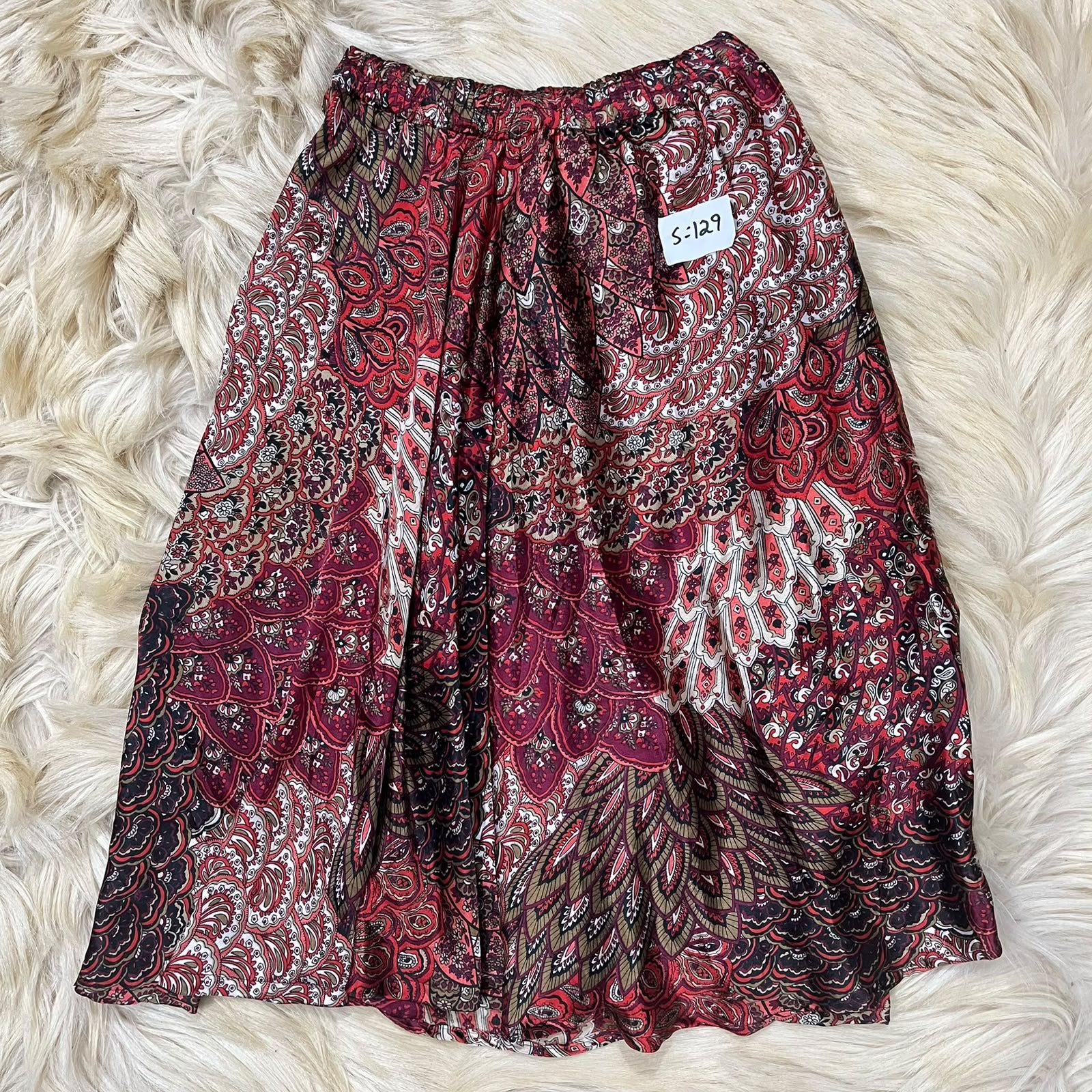 Printed Long Skirt