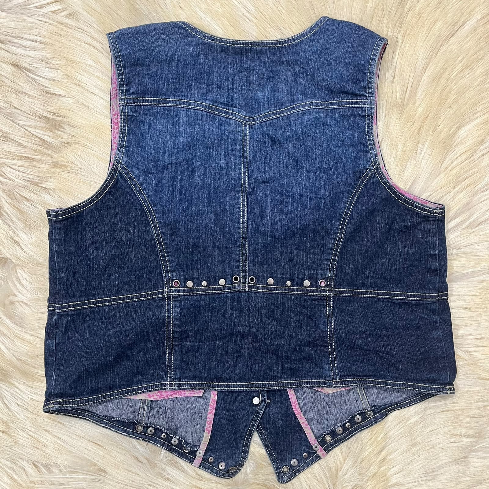 Indigo Waist Coat