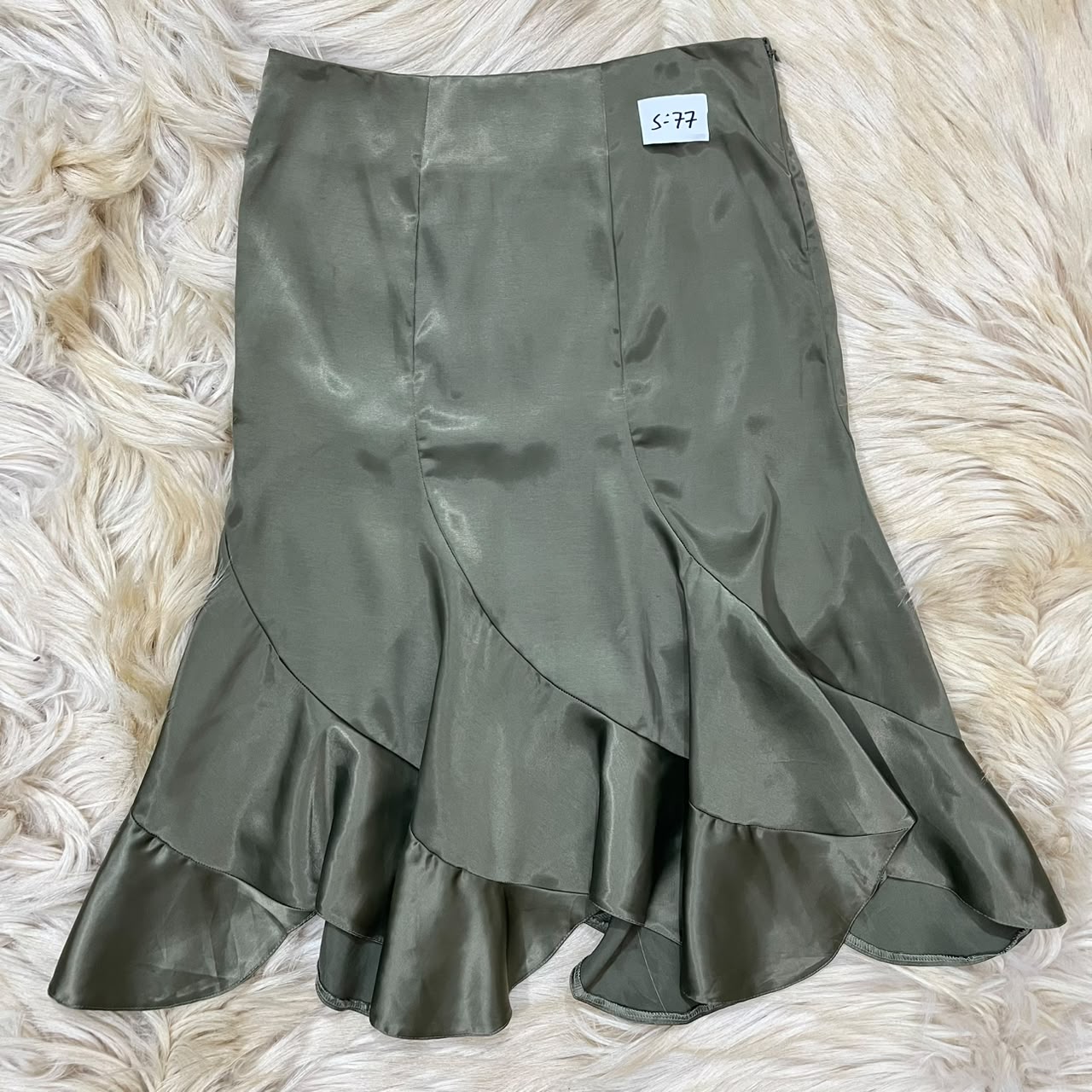 Cameo Silk Skirt