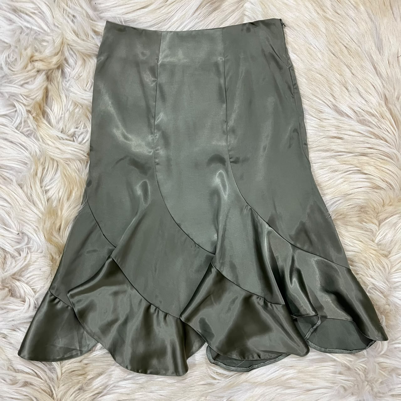 Cameo Silk Skirt