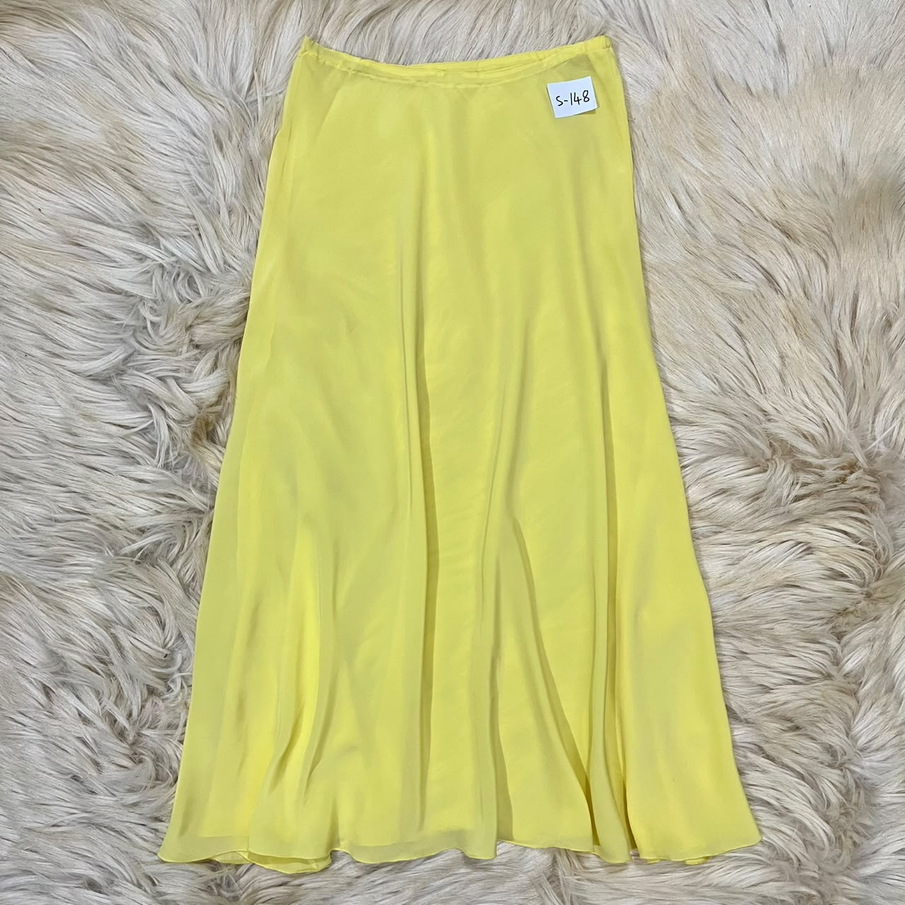 Lemon Yellow Long Skirt