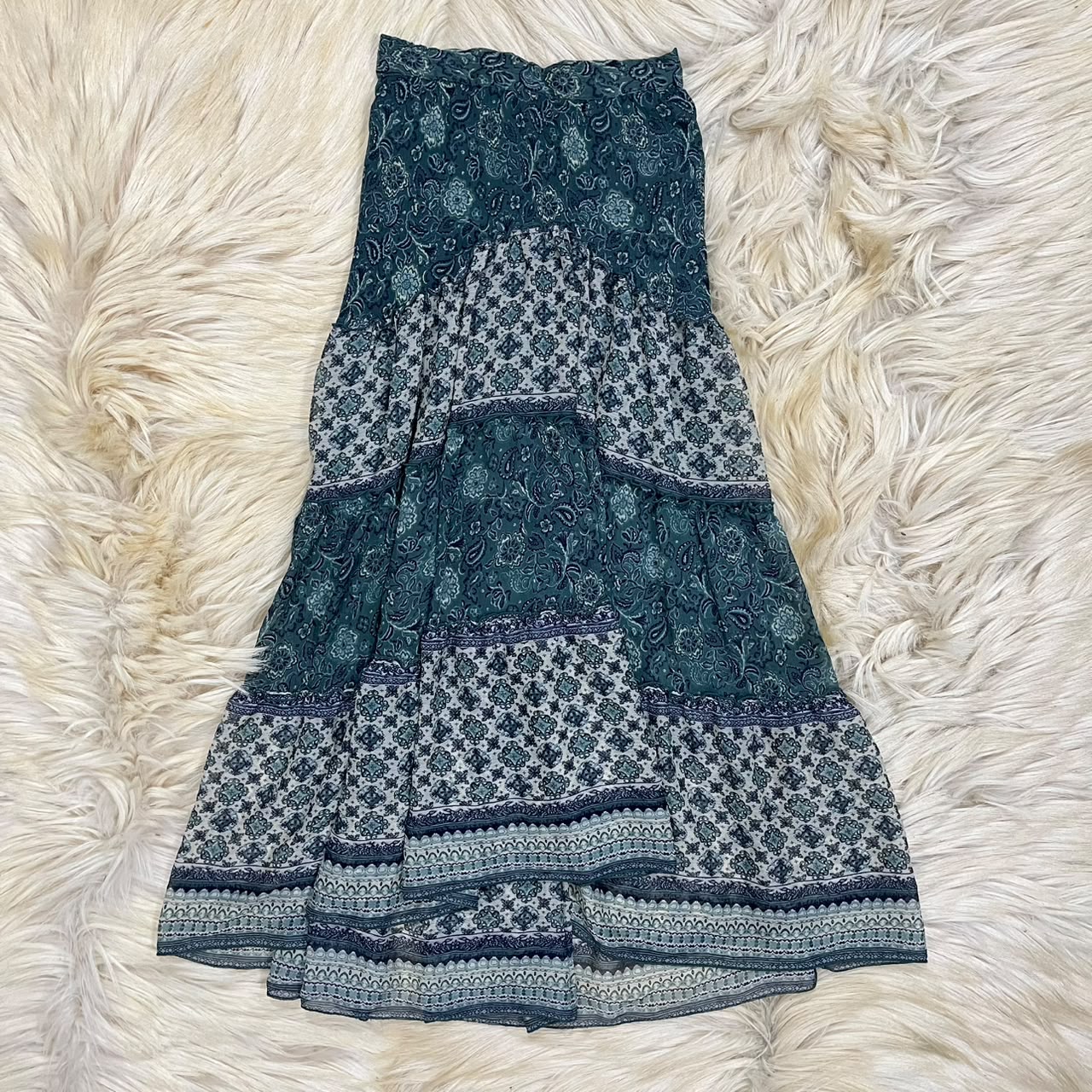 Printed Long Skirt