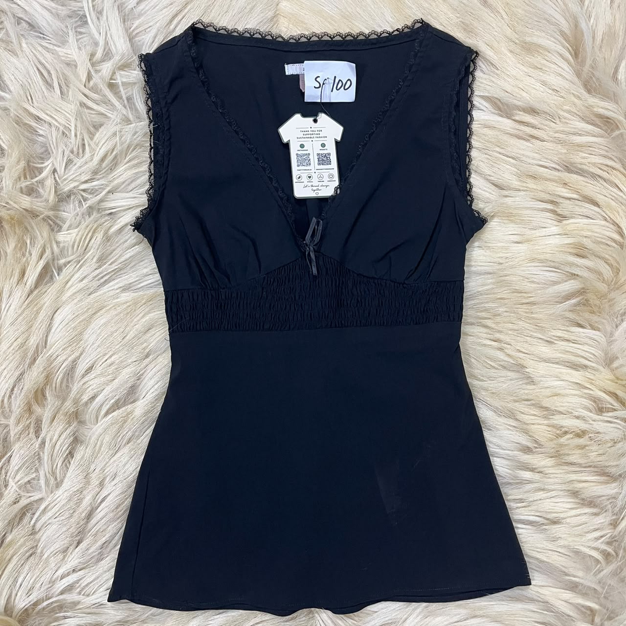 Black Petite Top