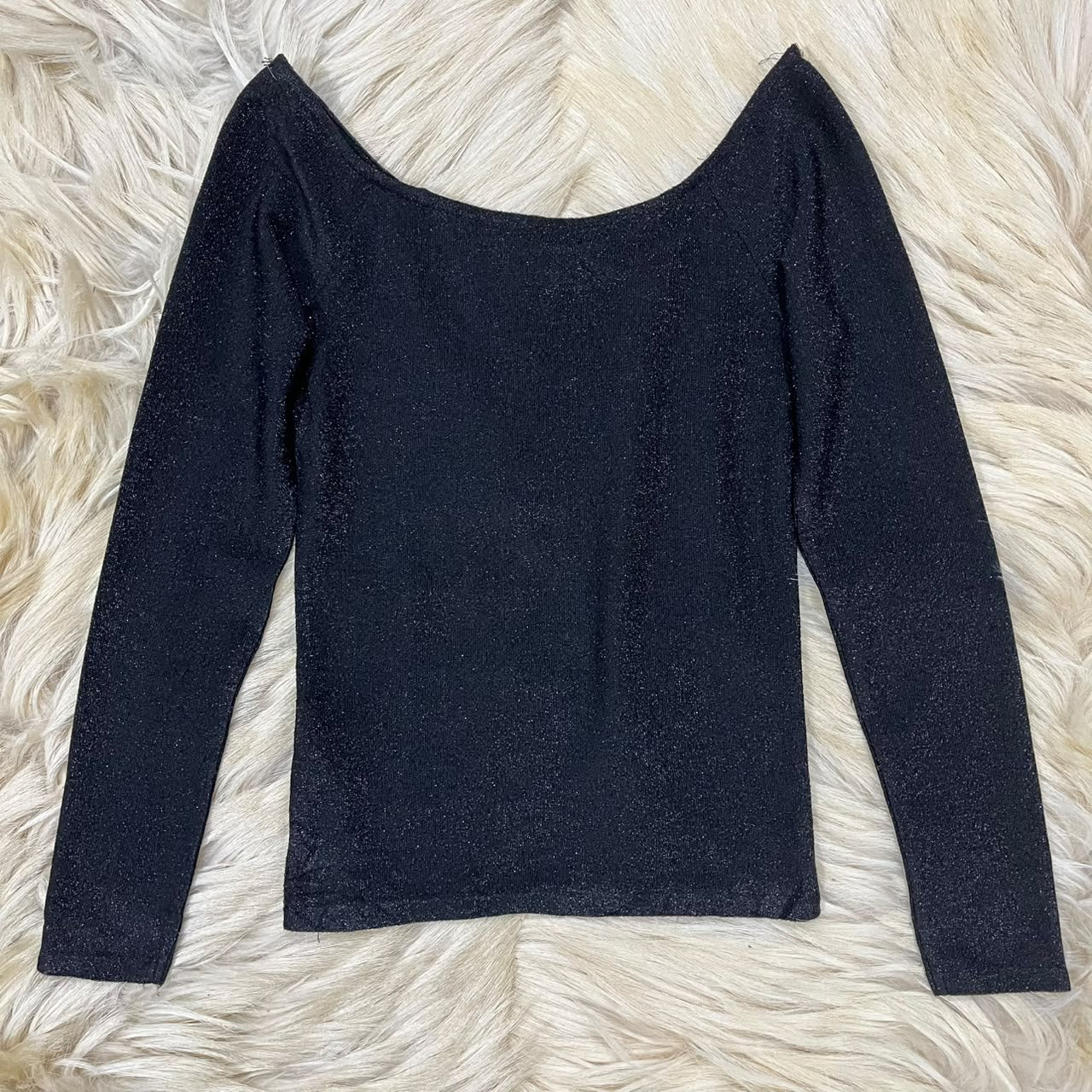 Glitter Black Top