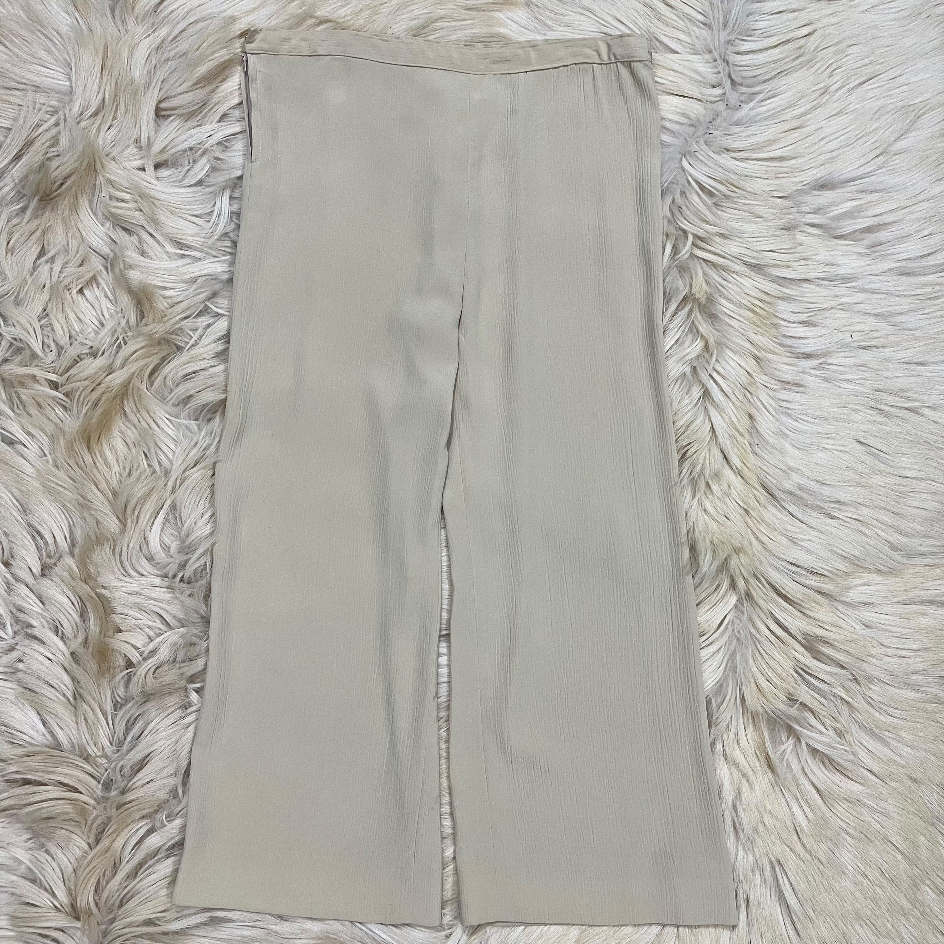 Beige Formal Pant