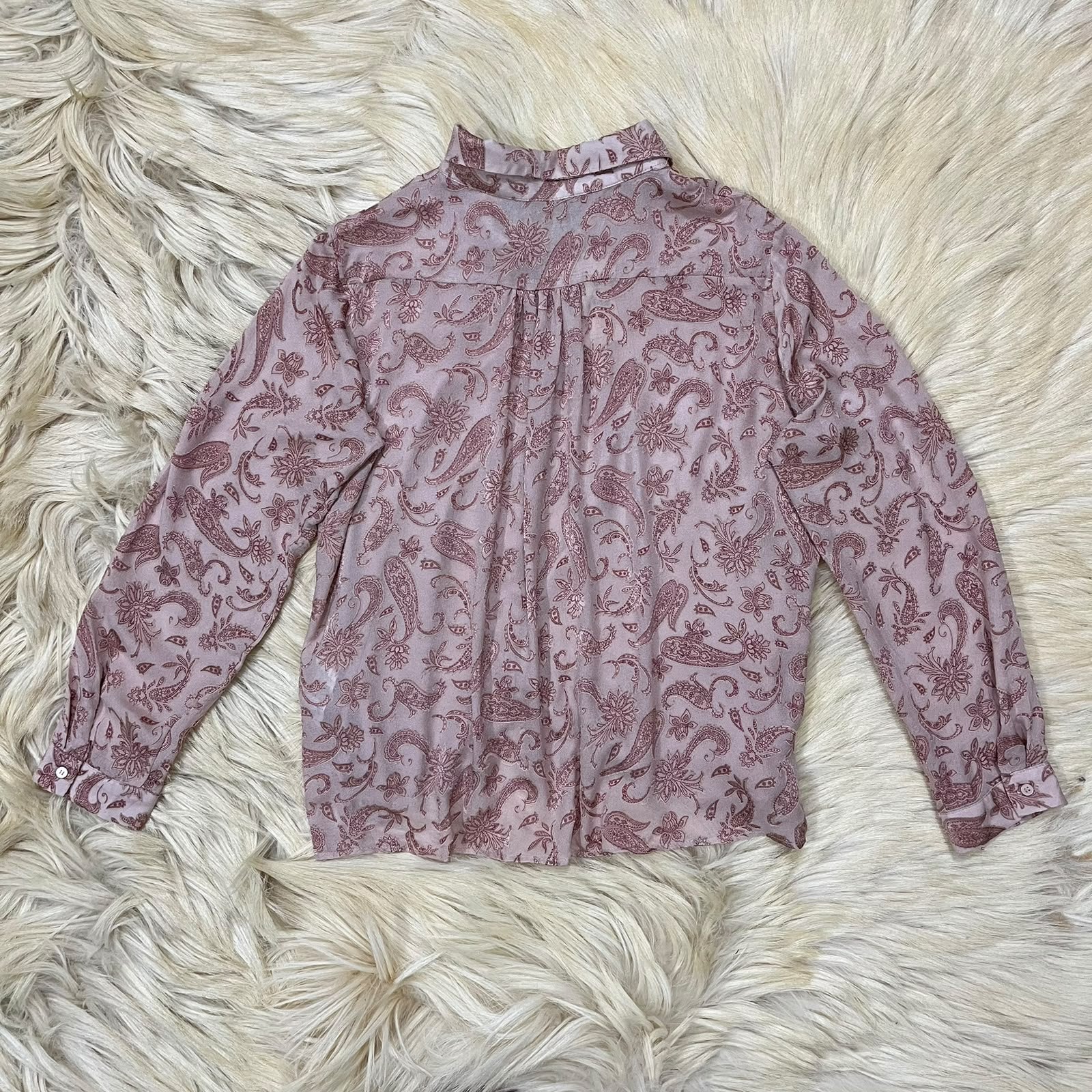 Pastel Floral Button Down shirt