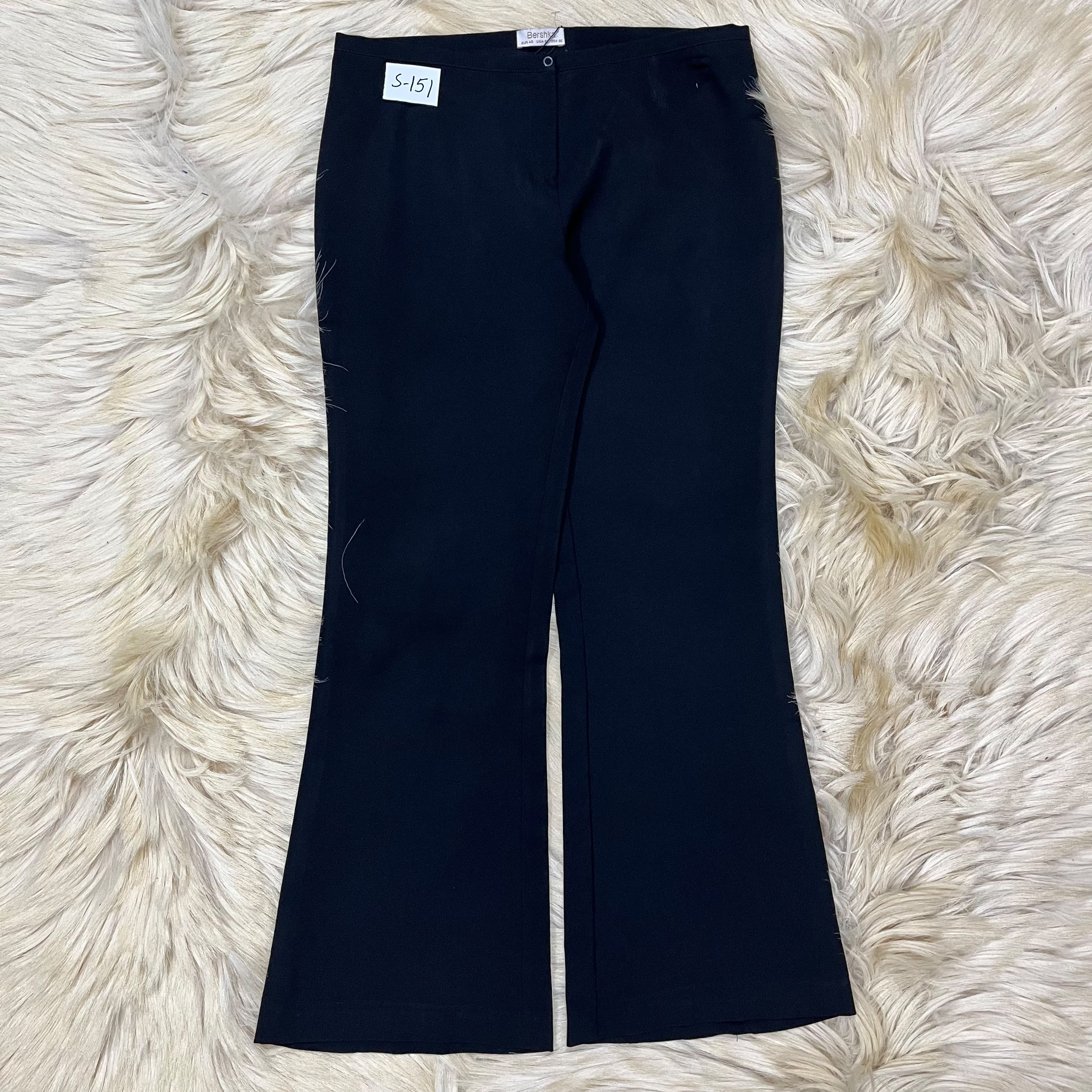 Black Baggy Formal Pants