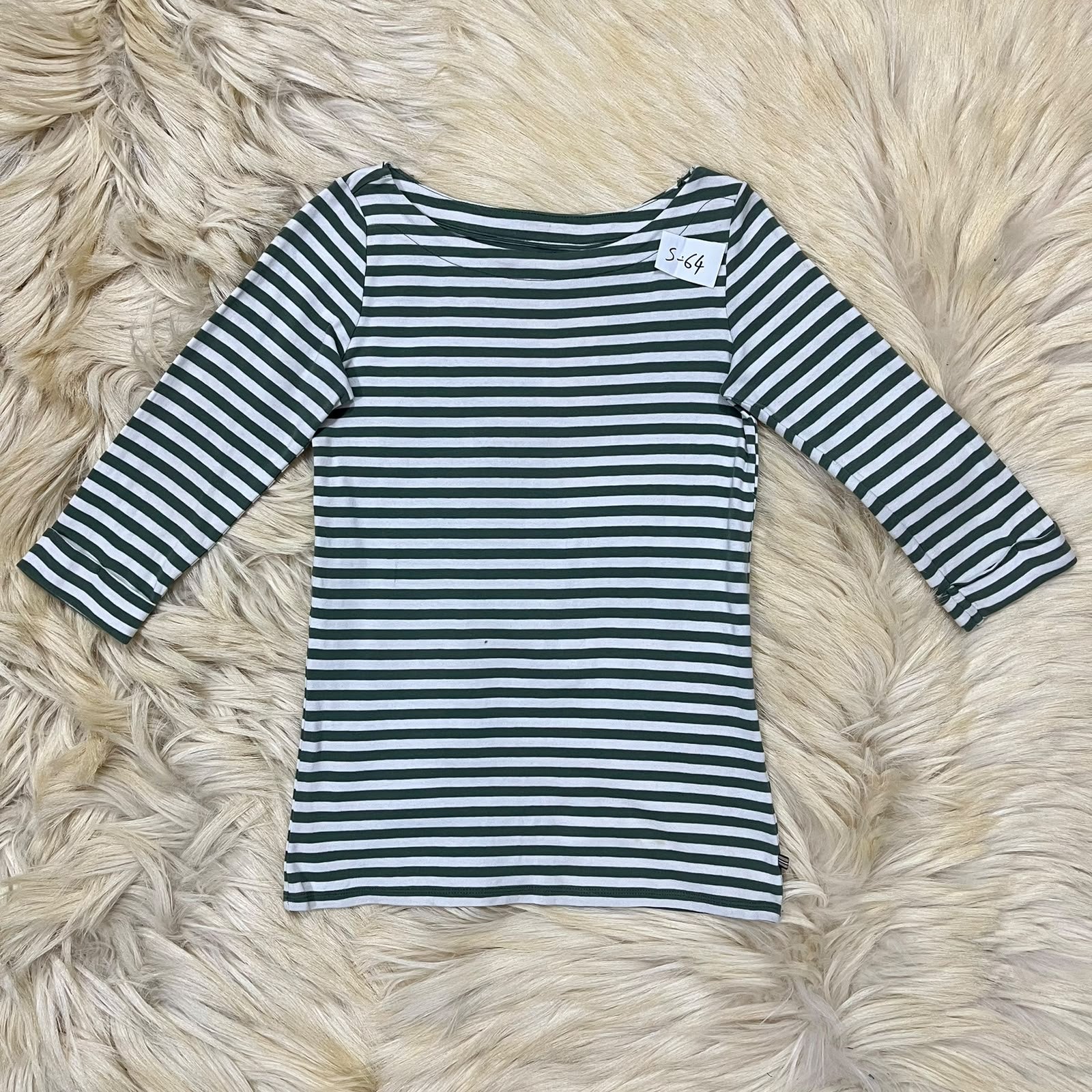 Green Stripes Top